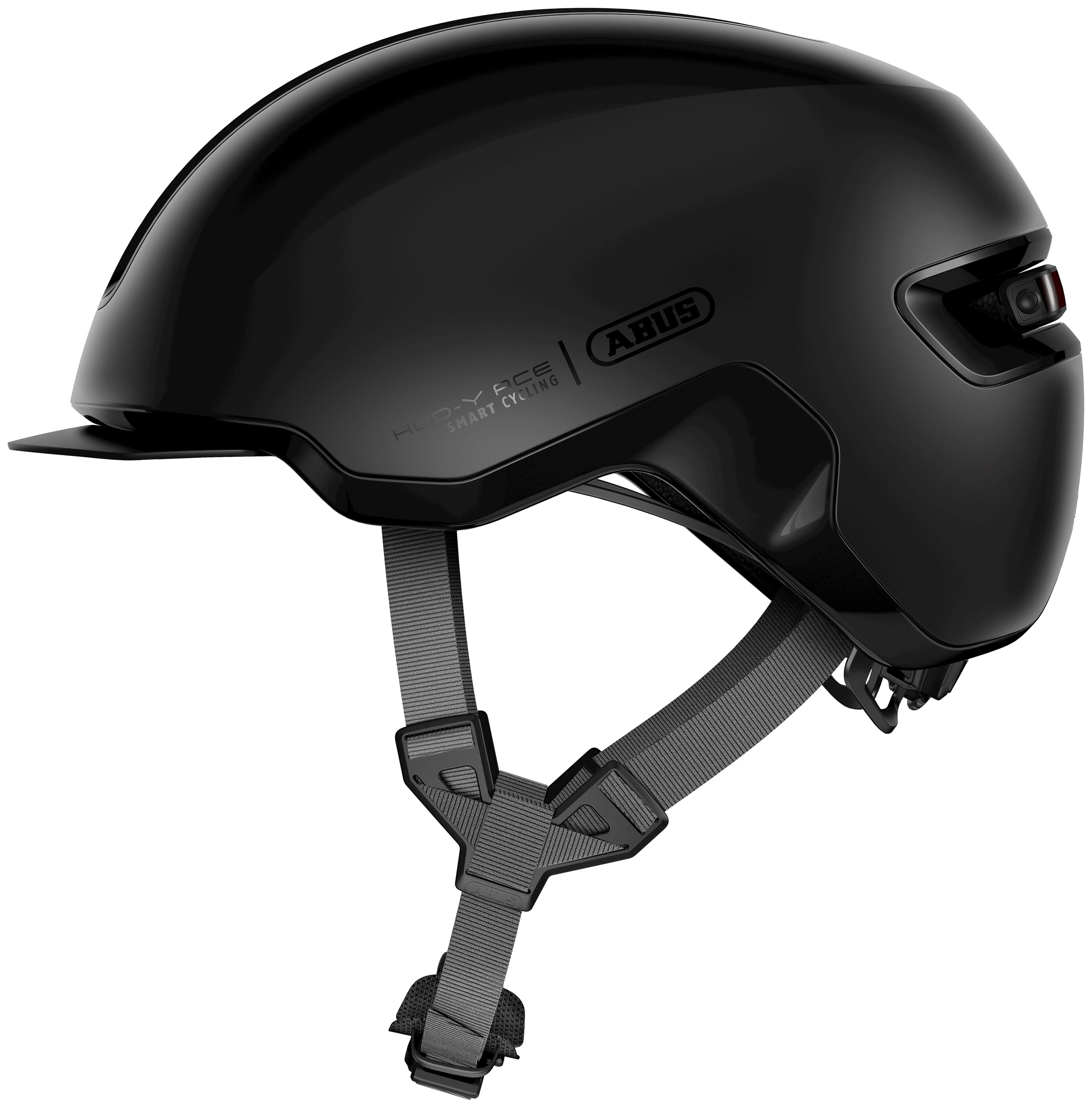 Abus helm hud-y velvet zwart l 57-61cm afbeelding