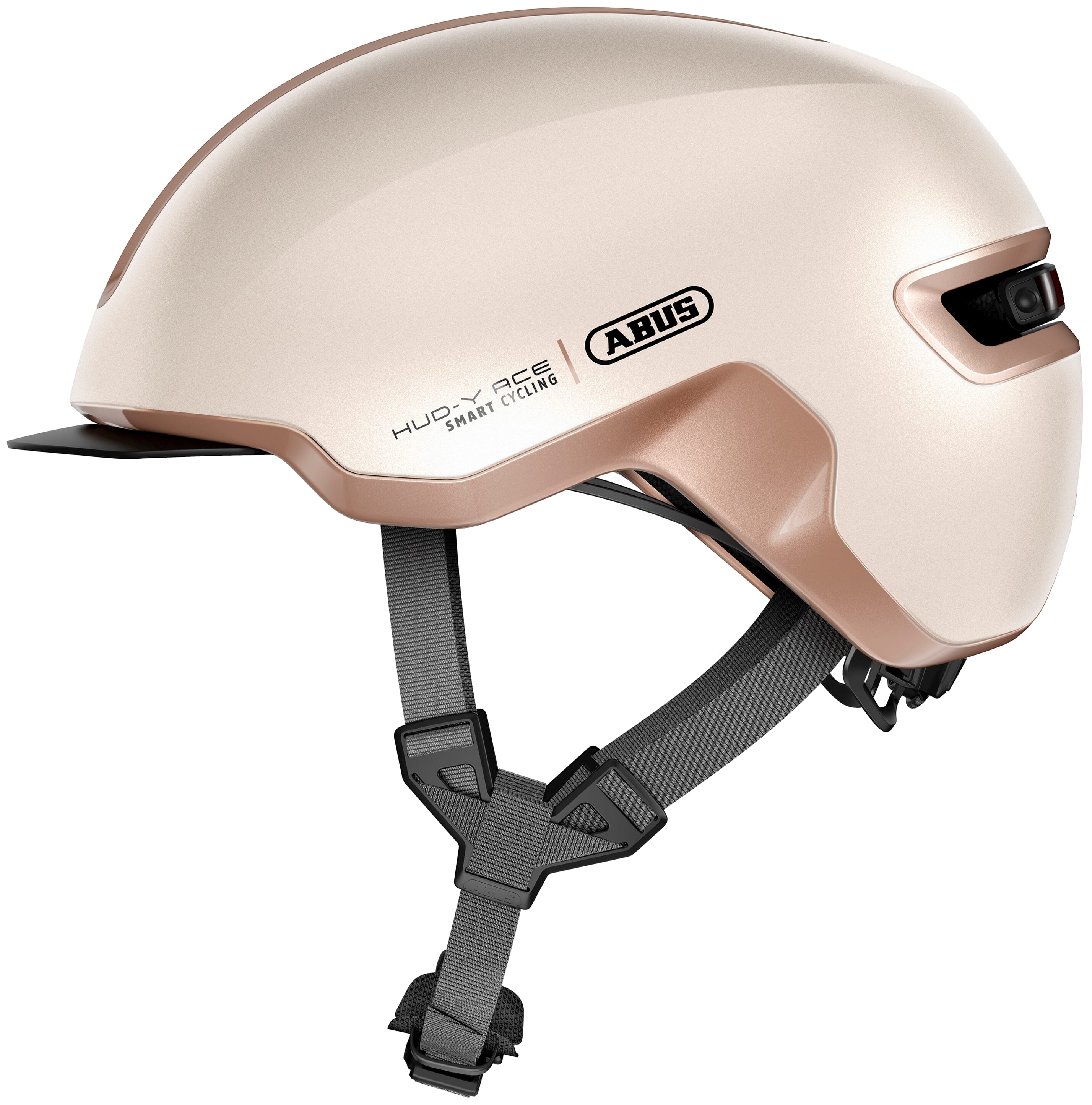 Abus helm hud-y champagne goud l 57-61cm afbeelding