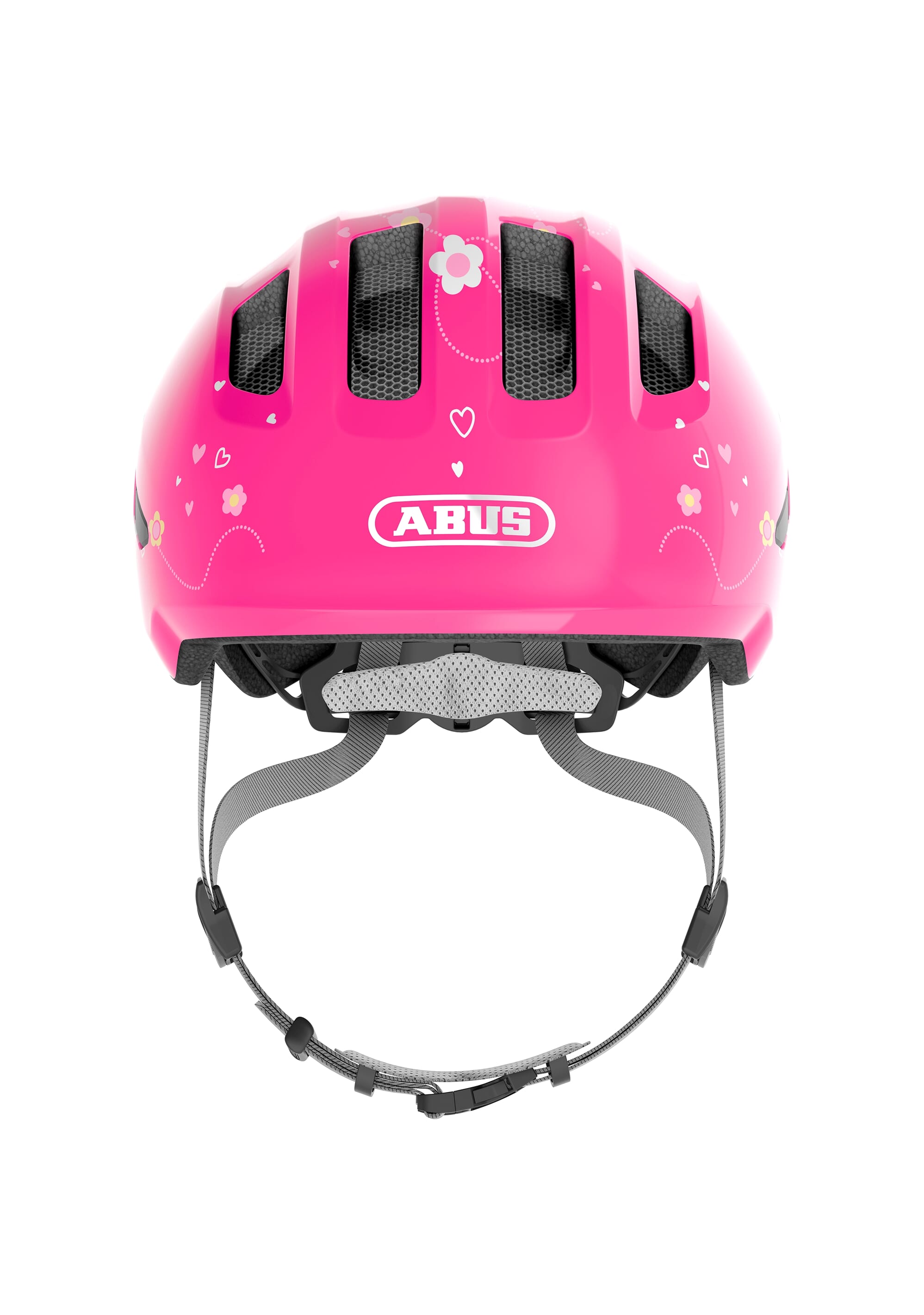 Abus helm kind smiley 3.0 rose butterfly s (45-50cm) afbeelding