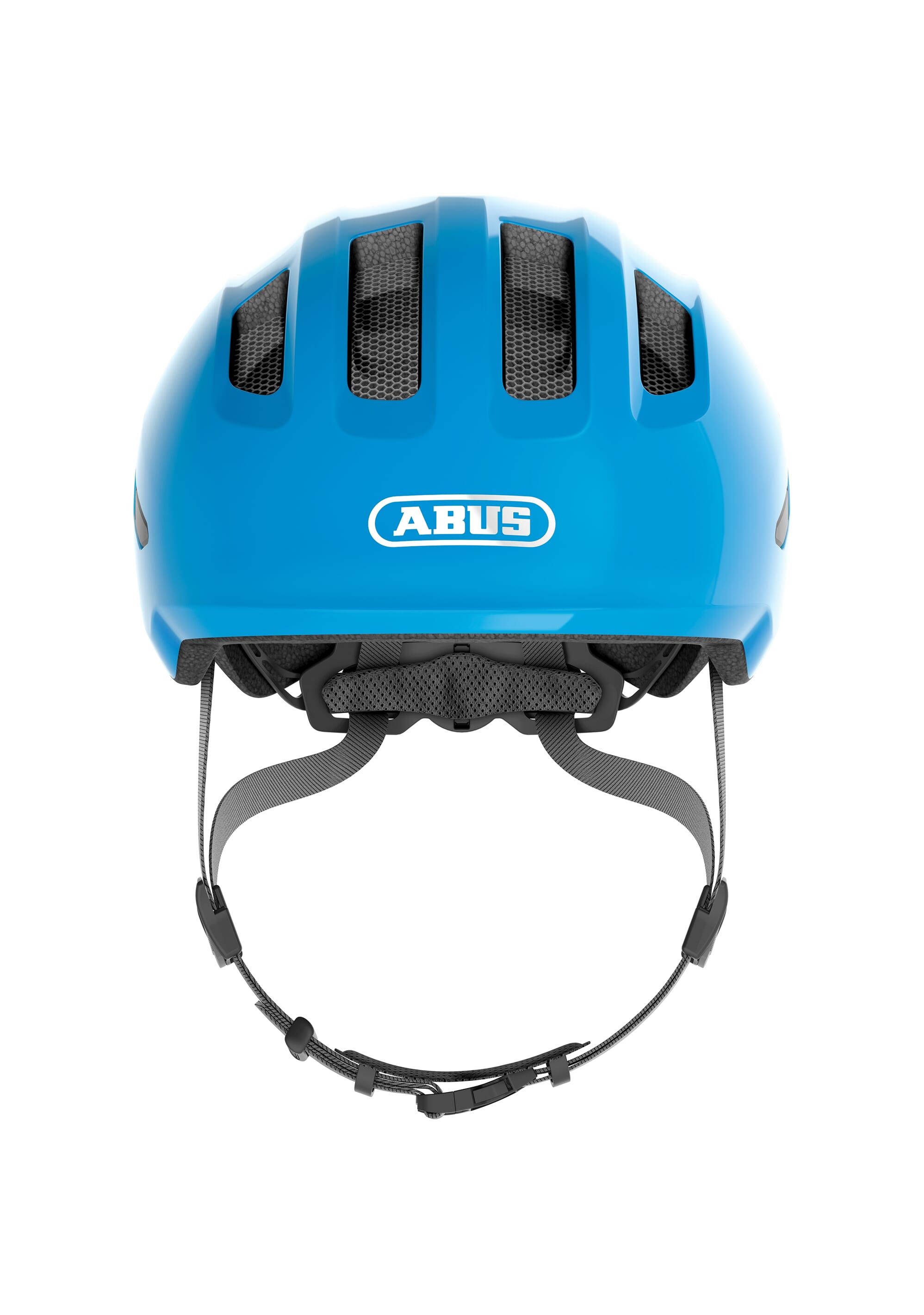 Abus helm smiley 3.0 shiny blauw s 45-50cm afbeelding