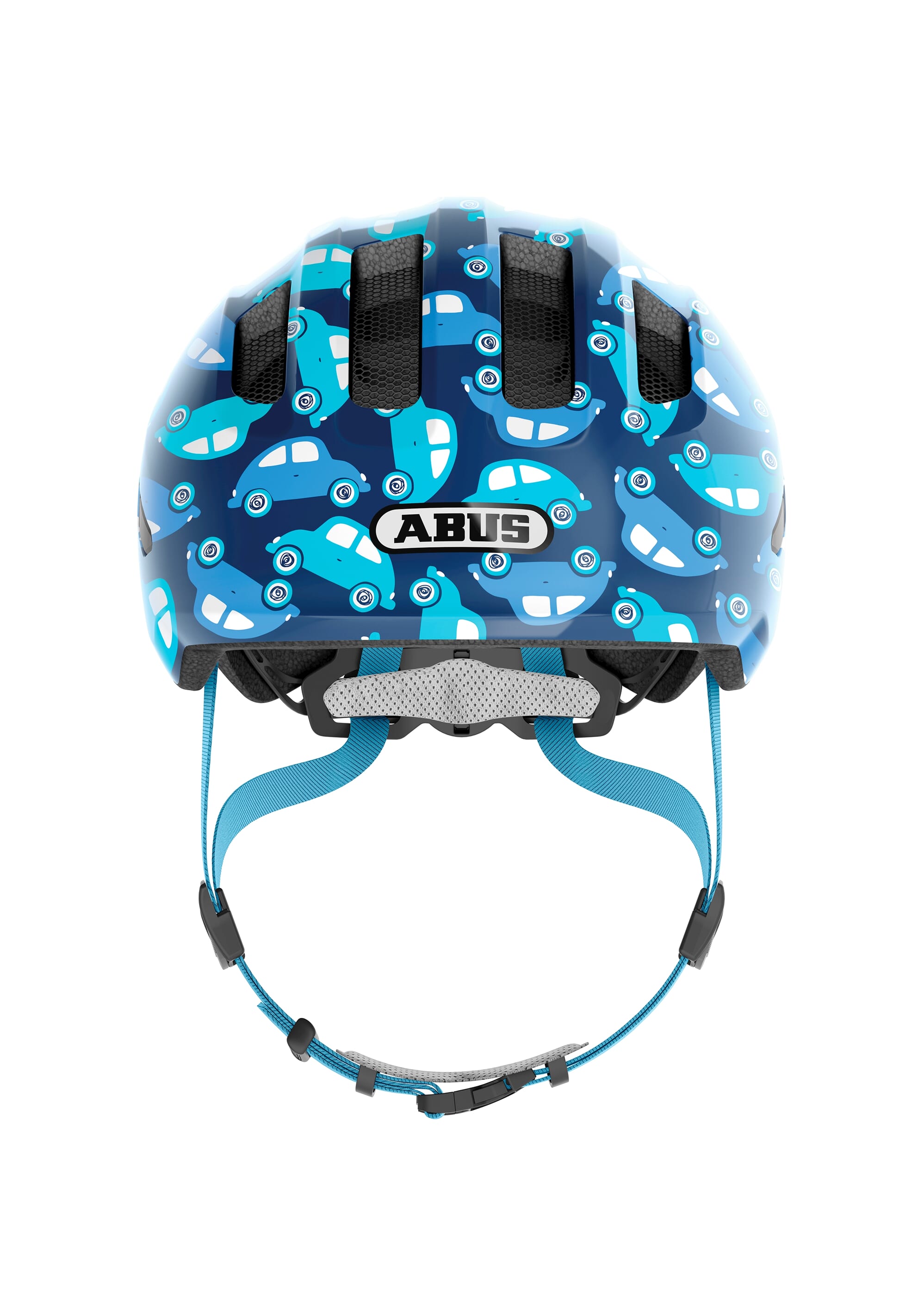Abus helm smiley 3.0 led blue car m 50-55cm