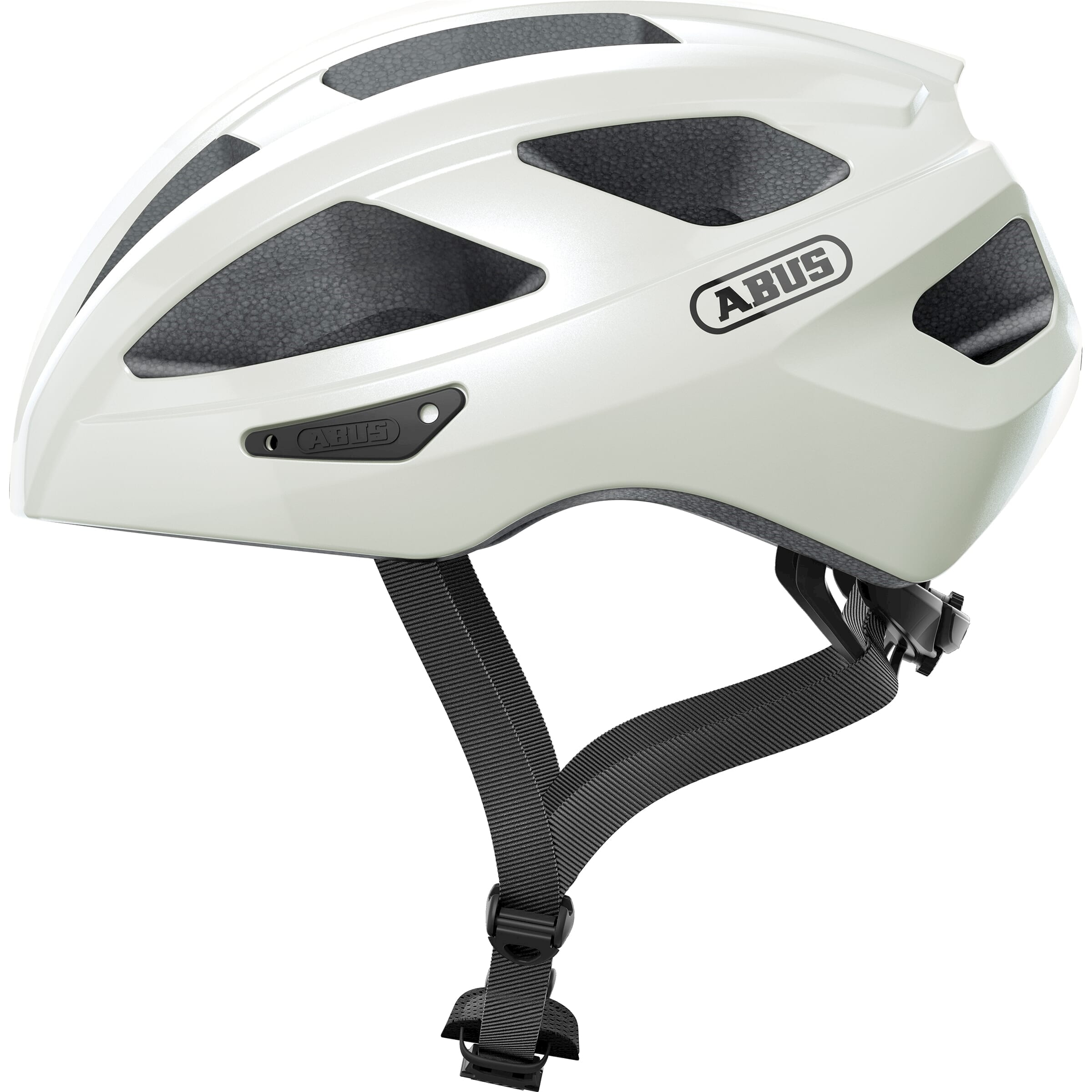Abus helm macatgoud pearl wit m 52-58cm afbeelding
