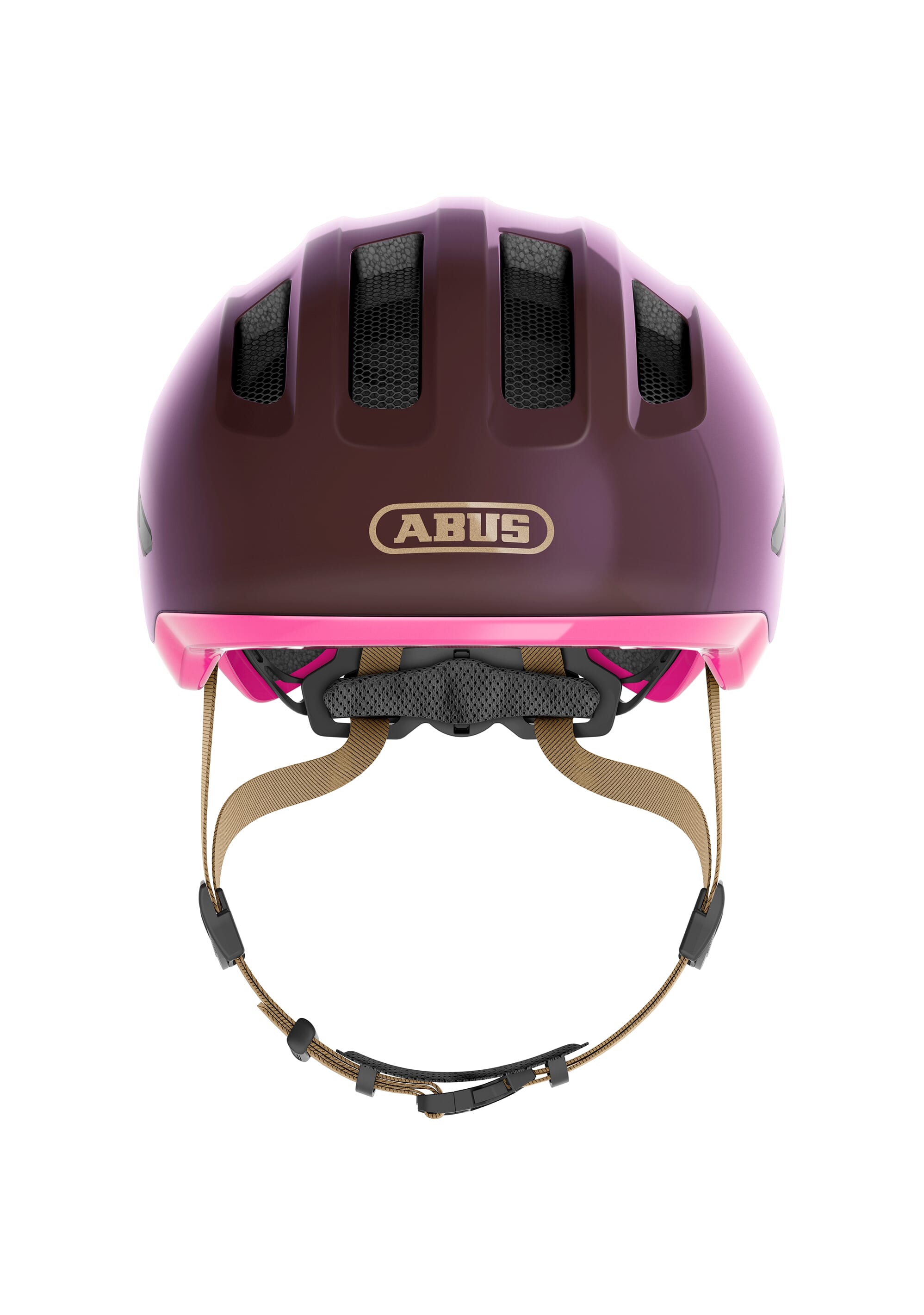 Abus helm smiley 3.0 ace led royal purple m 50-55cm afbeelding