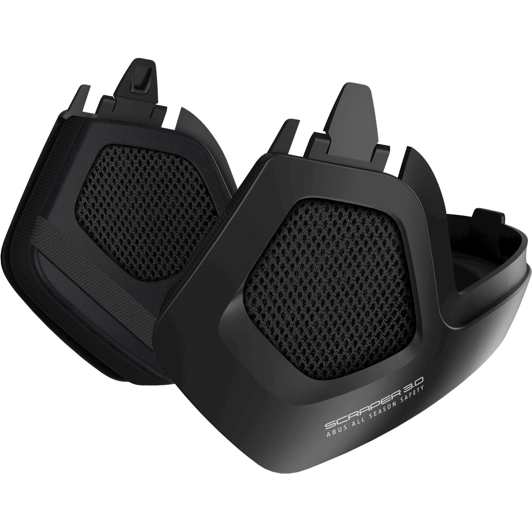 Abus winterkit scraper 3.0 velvet zwart l afbeelding
