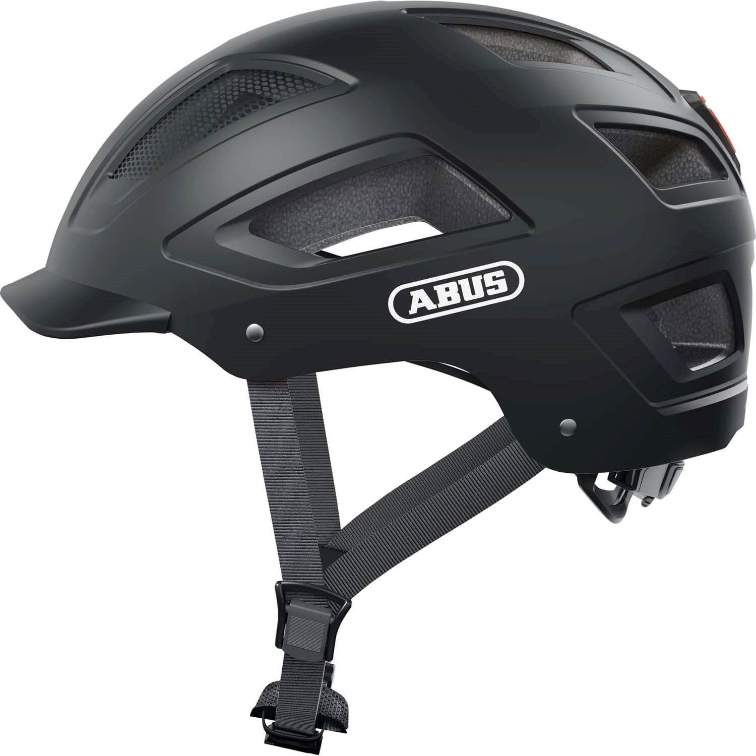 Abus helm hyban 2.0 velvet zwart m 52-58cm afbeelding