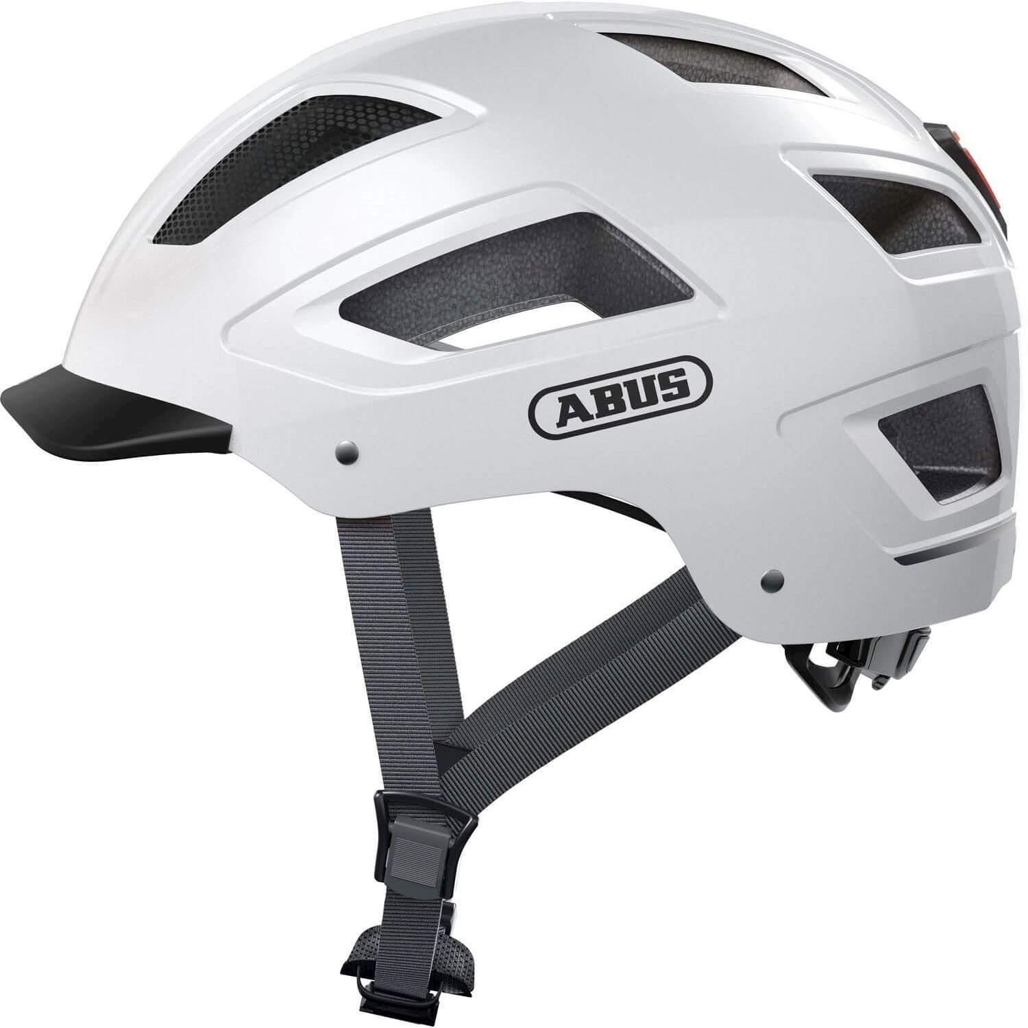 Abus helm hyban 2.0 polar wit m 52-58cm afbeelding