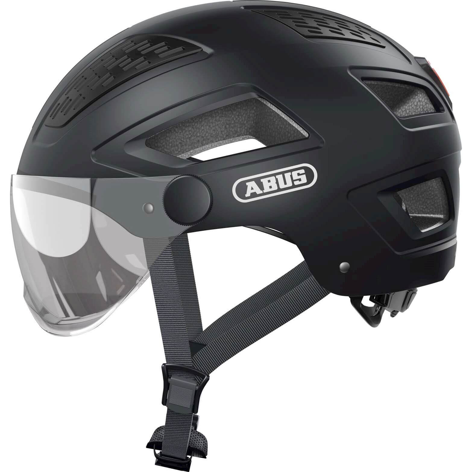 Abus helm hyban 2.0 ace velvet zwart m 52-58cm afbeelding
