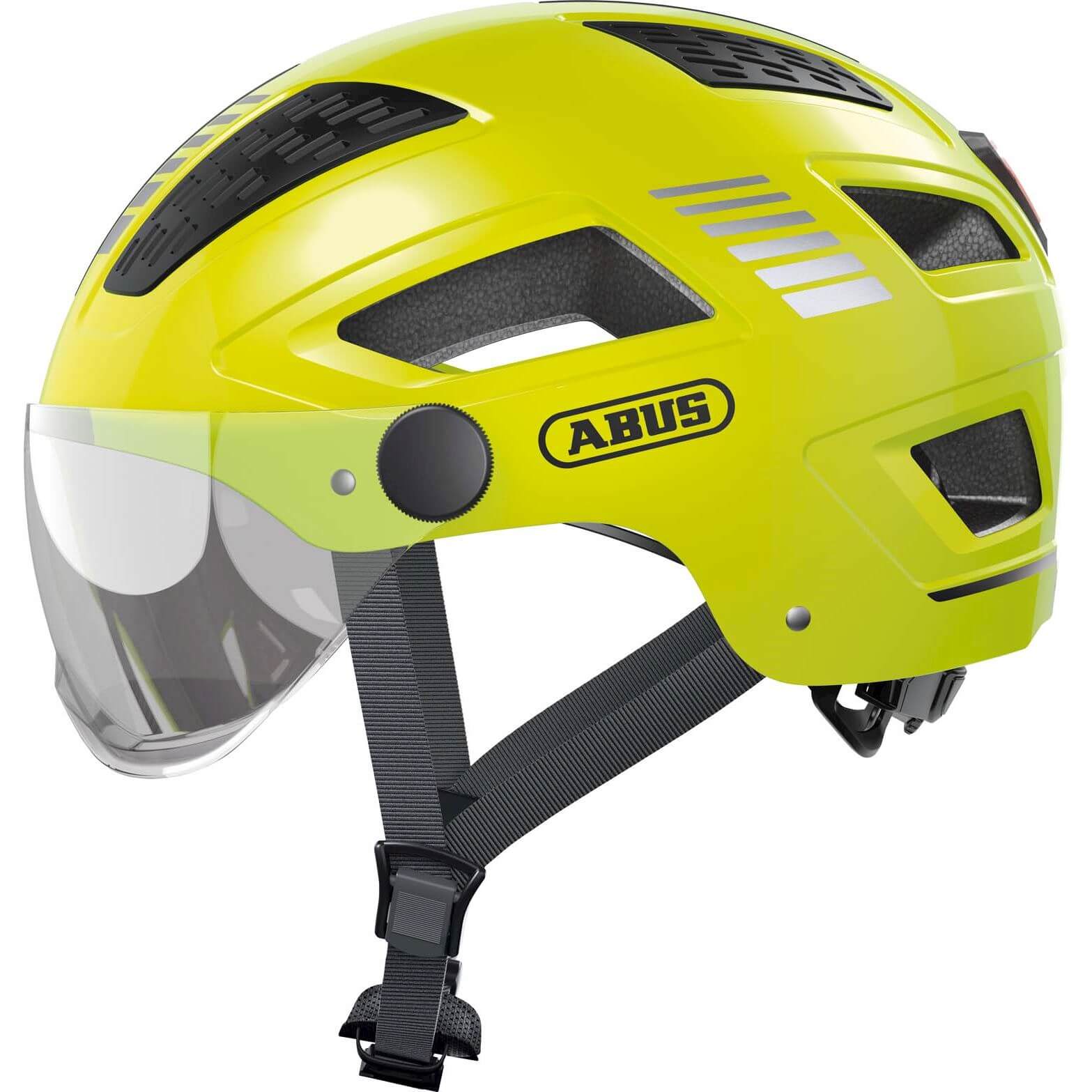 Abus helm hyban 2.0 ace signal geel l 56-61cm afbeelding