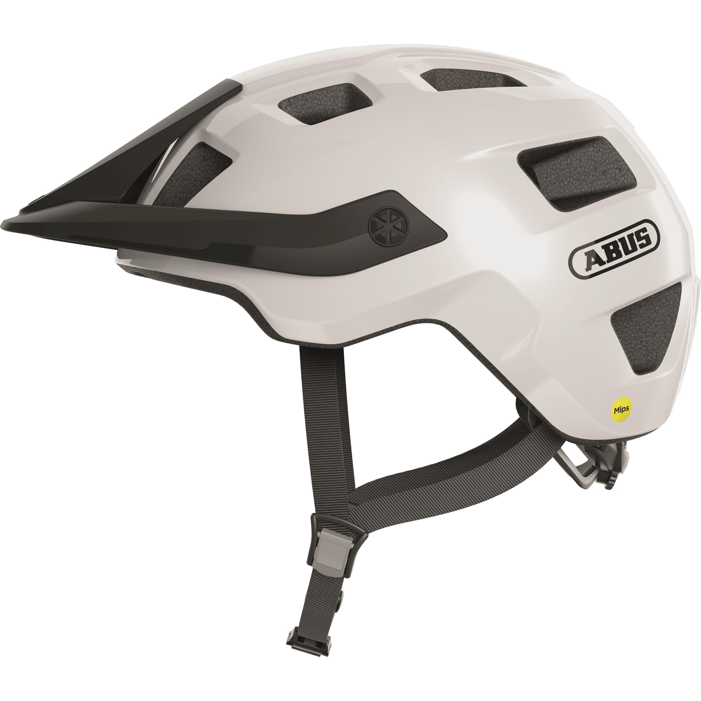 Abus helm motrip mips shiny white m 54-58cm afbeelding