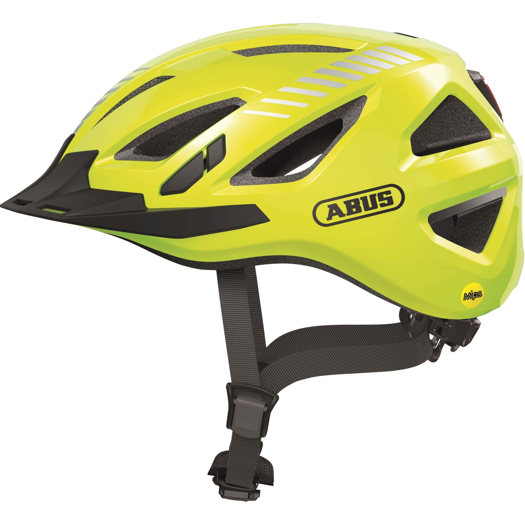 Abus helm urban-i 3.0 mips signal yellow m 52-58cm afbeelding