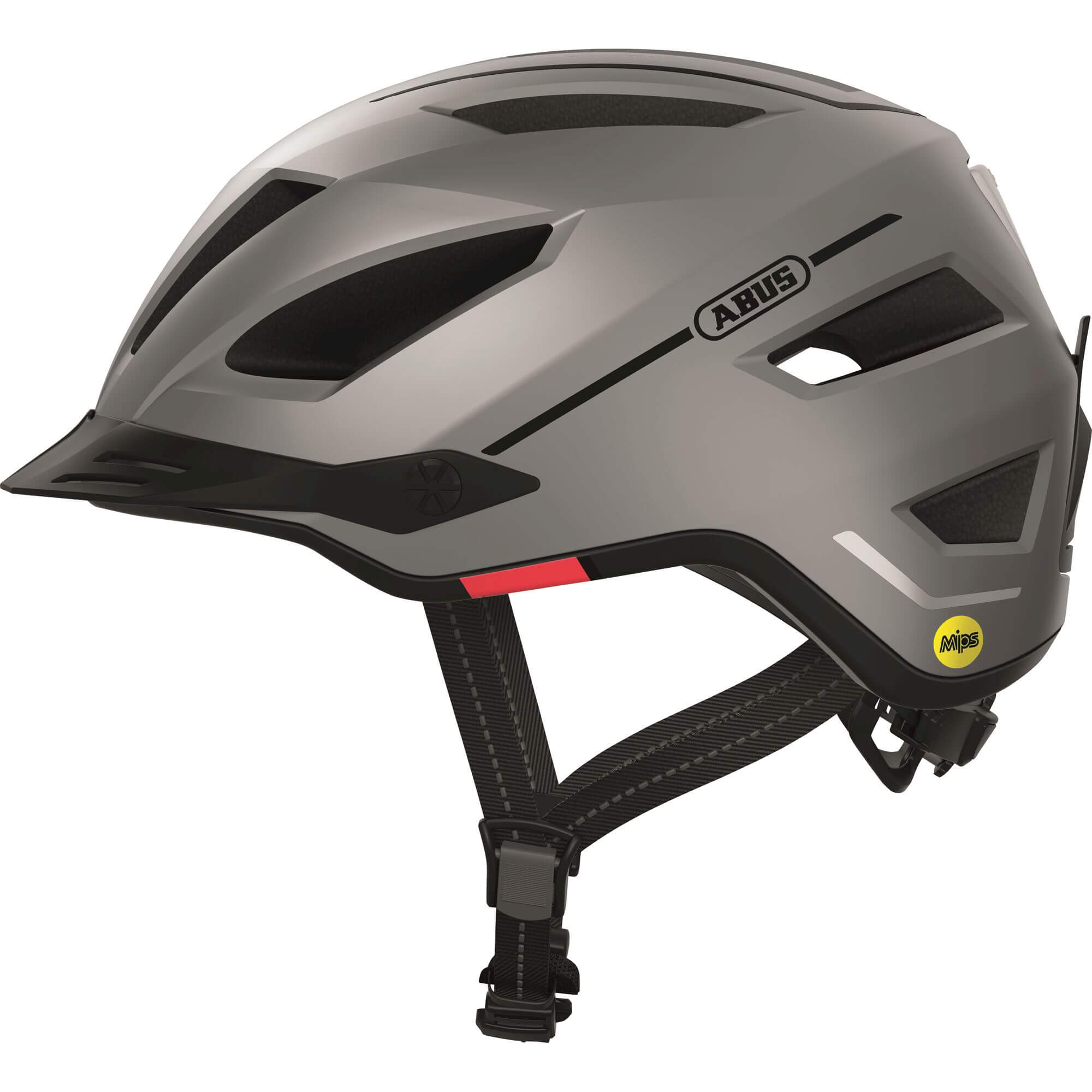 Abus helm pedelec 2.0 mips zilver edition l 56-62cm afbeelding