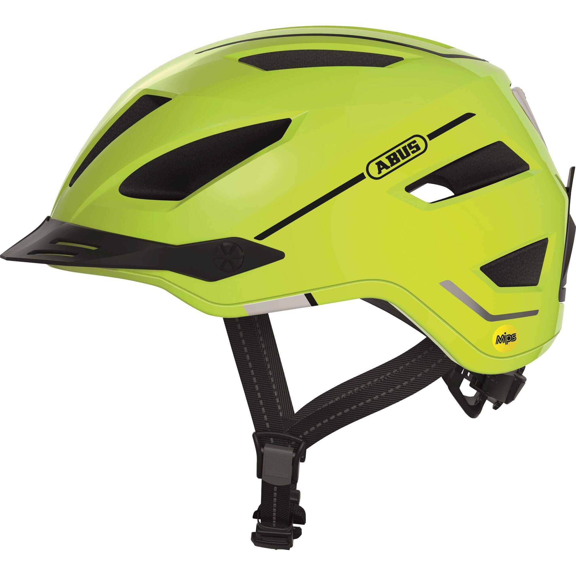 Abus helm pedelec 2.0 mips signal geel m 52-57cm afbeelding