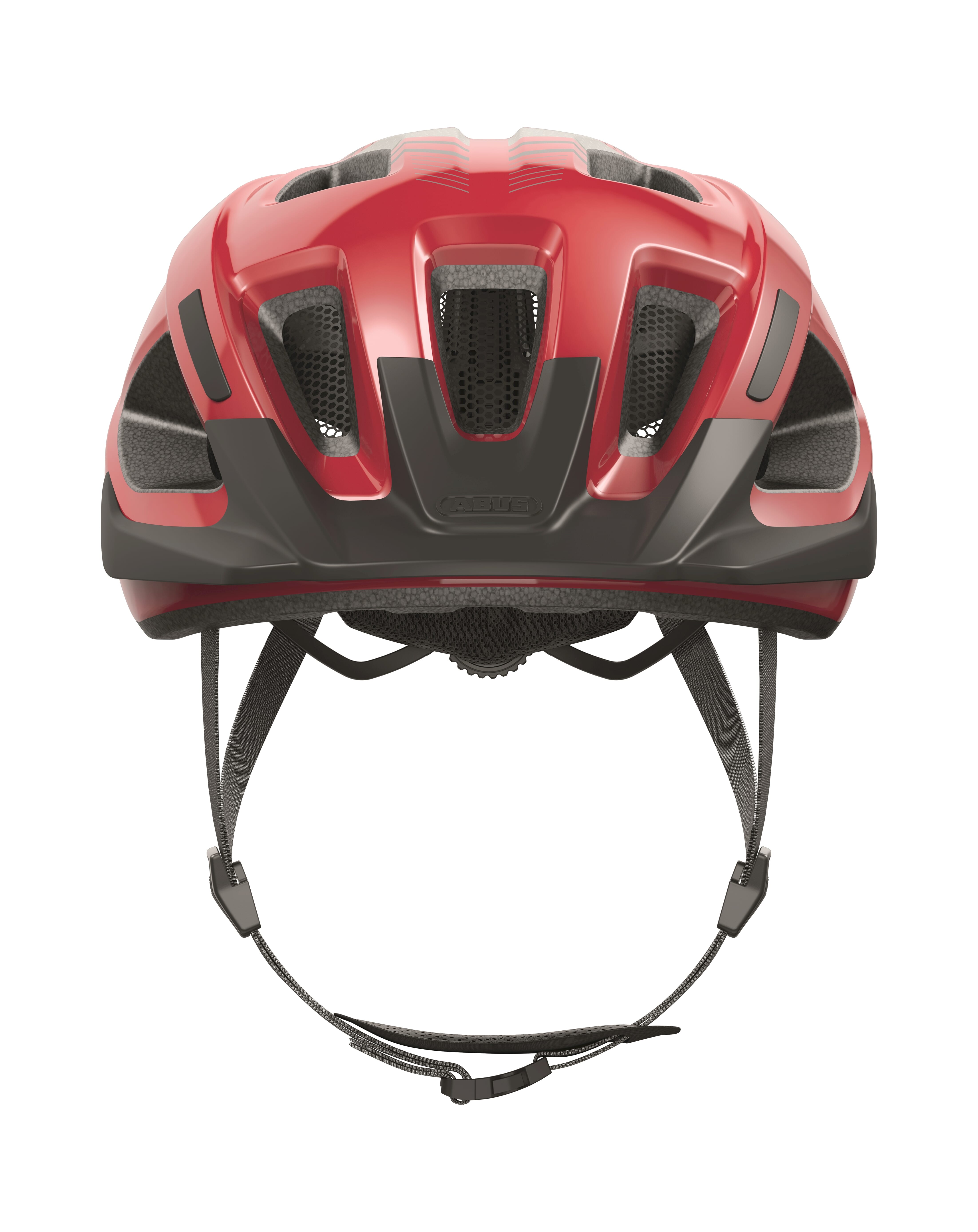 Abus helm aduro 3.0 blaze red m 52-58cm afbeelding