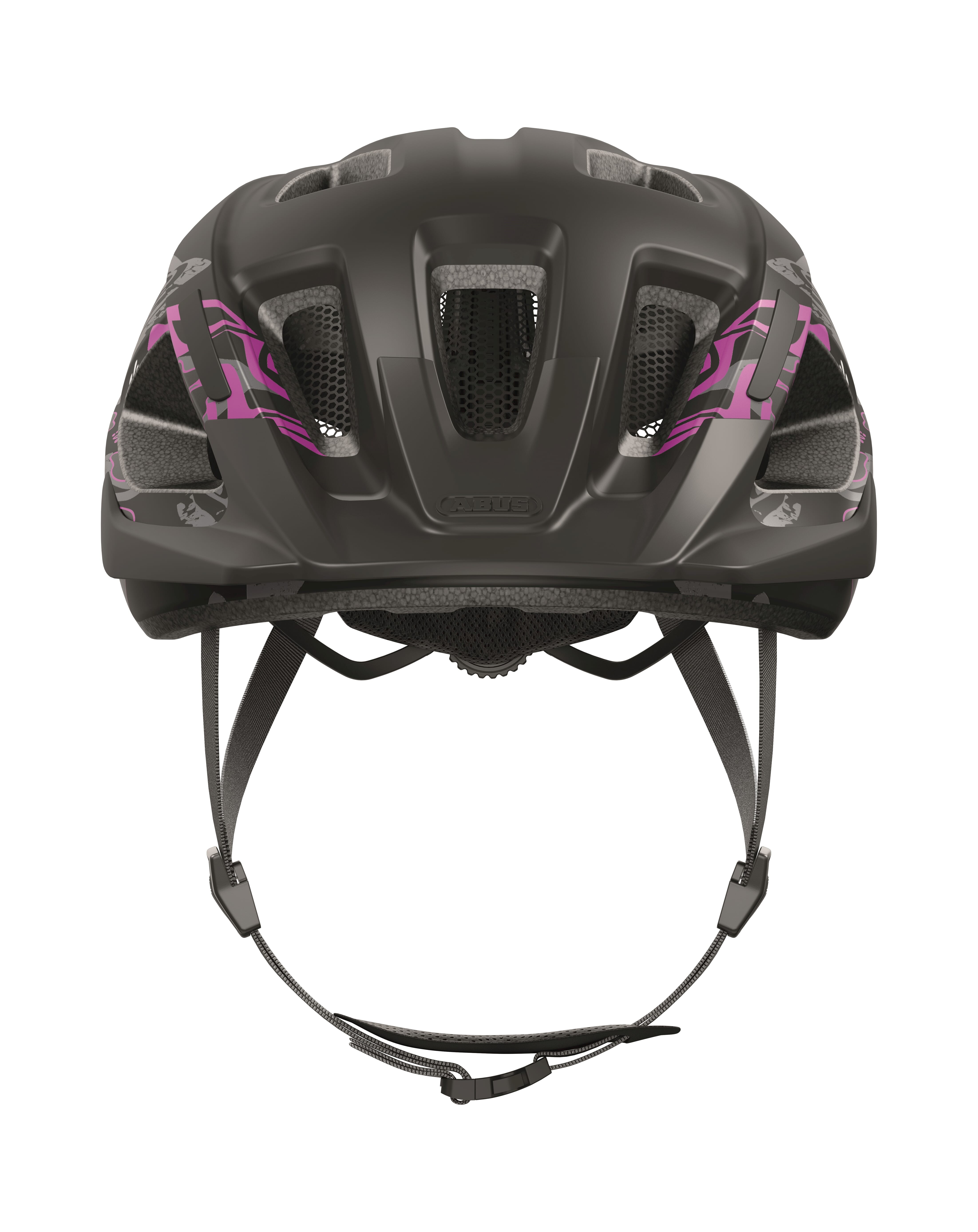 Abus helm aduro 3.0 maori blackberry m 52-58cm afbeelding