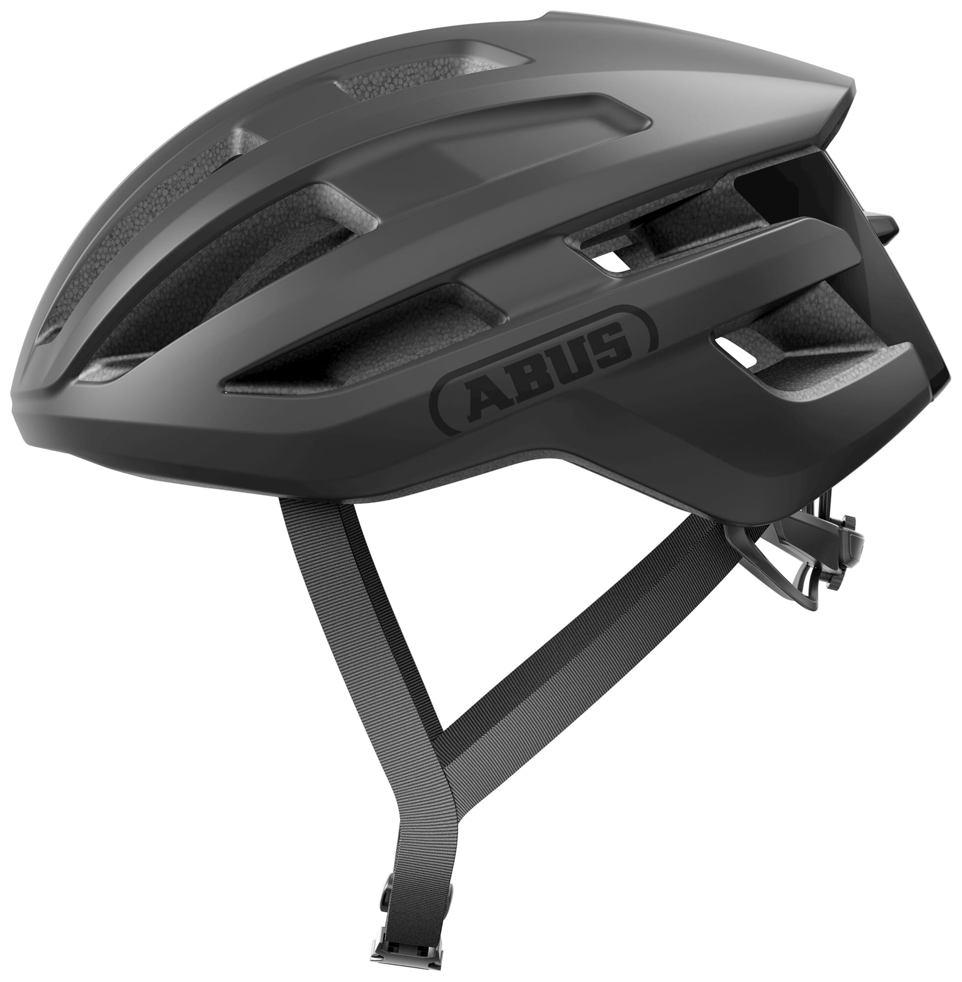 Abus helm powerdome velvet zwart m 54-58cm afbeelding