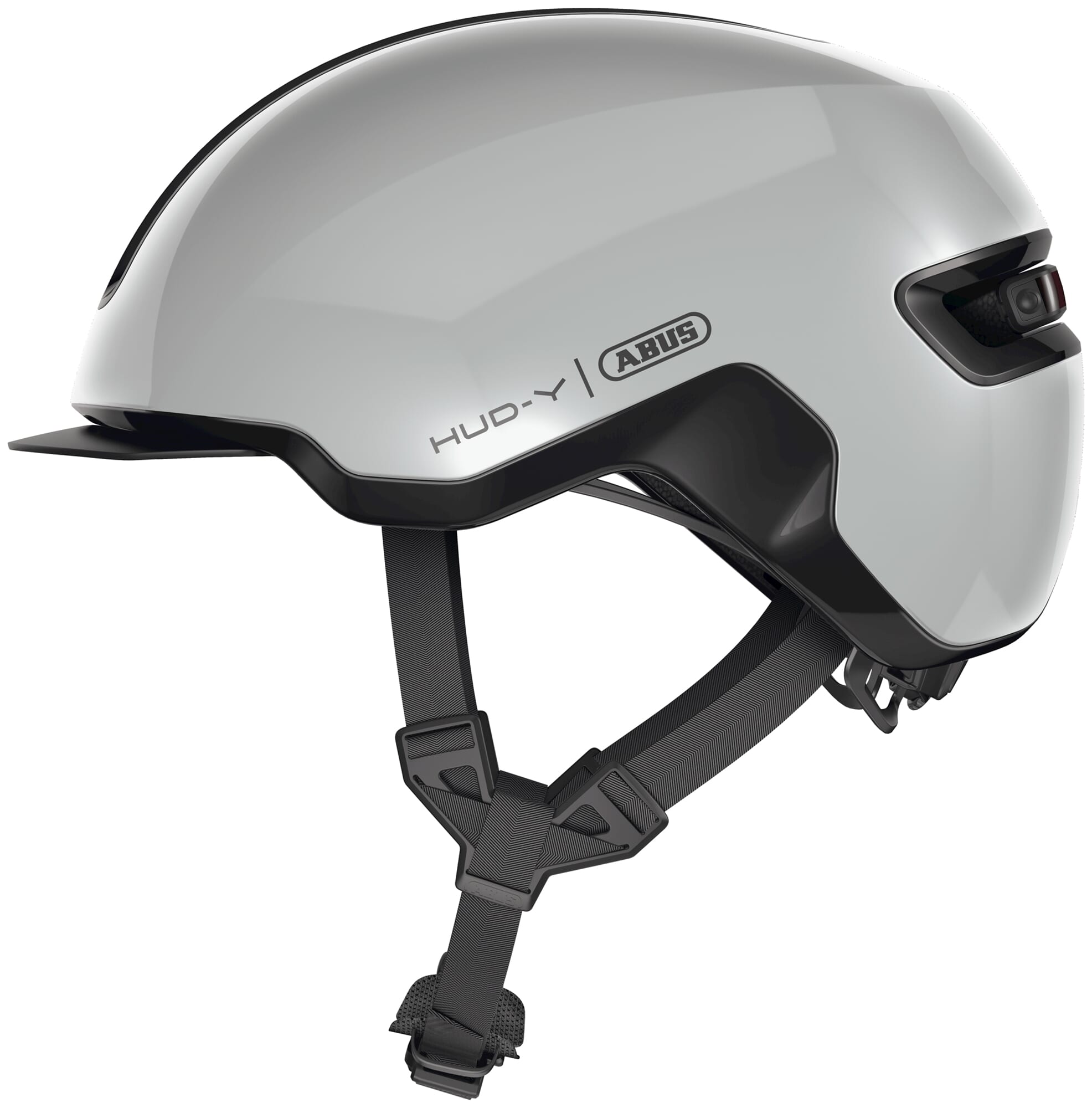 Abus Helm Hud-Y race Grijs S 48-54 cm