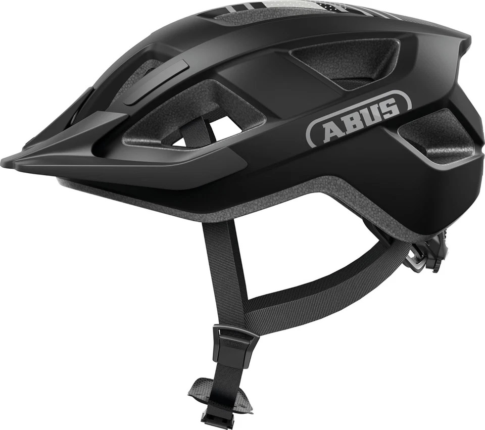 Abus helm aduro 3.0 led race black l 58-62cm afbeelding
