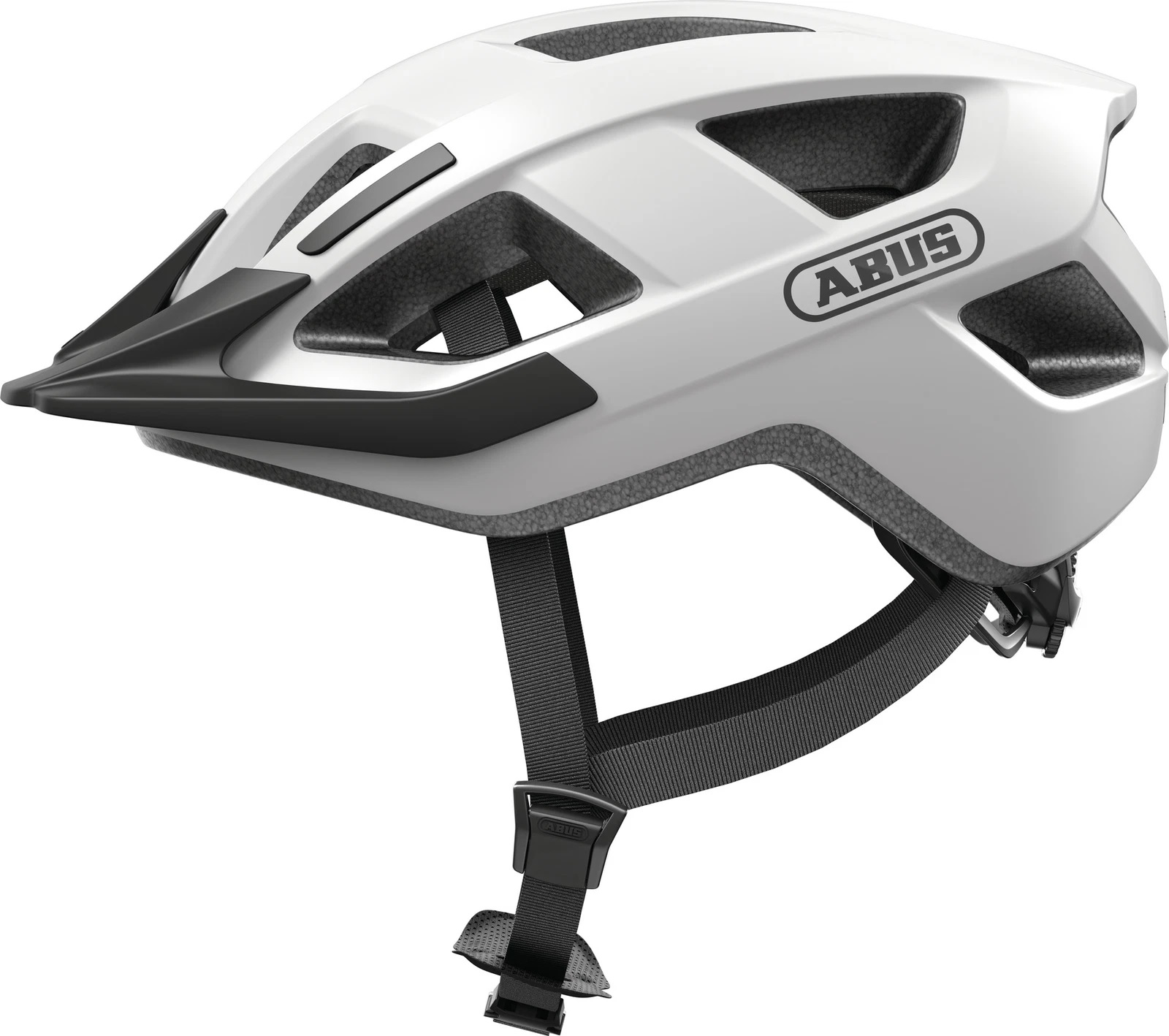 Abus helm aduro 3.0 led polar white l 58-62cm afbeelding