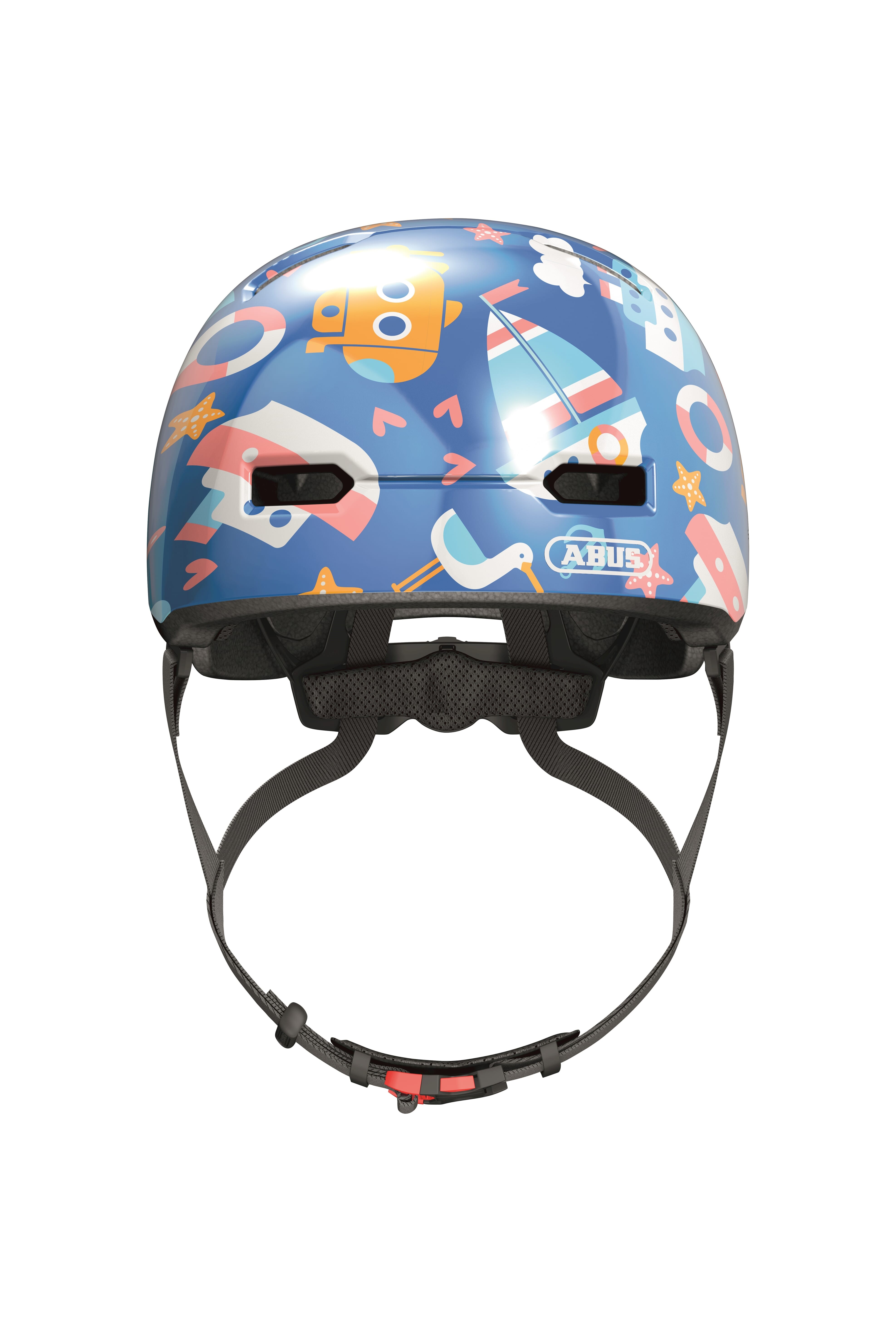 Abus helm skurb kid blauw sailgoud m 50-55cm afbeelding