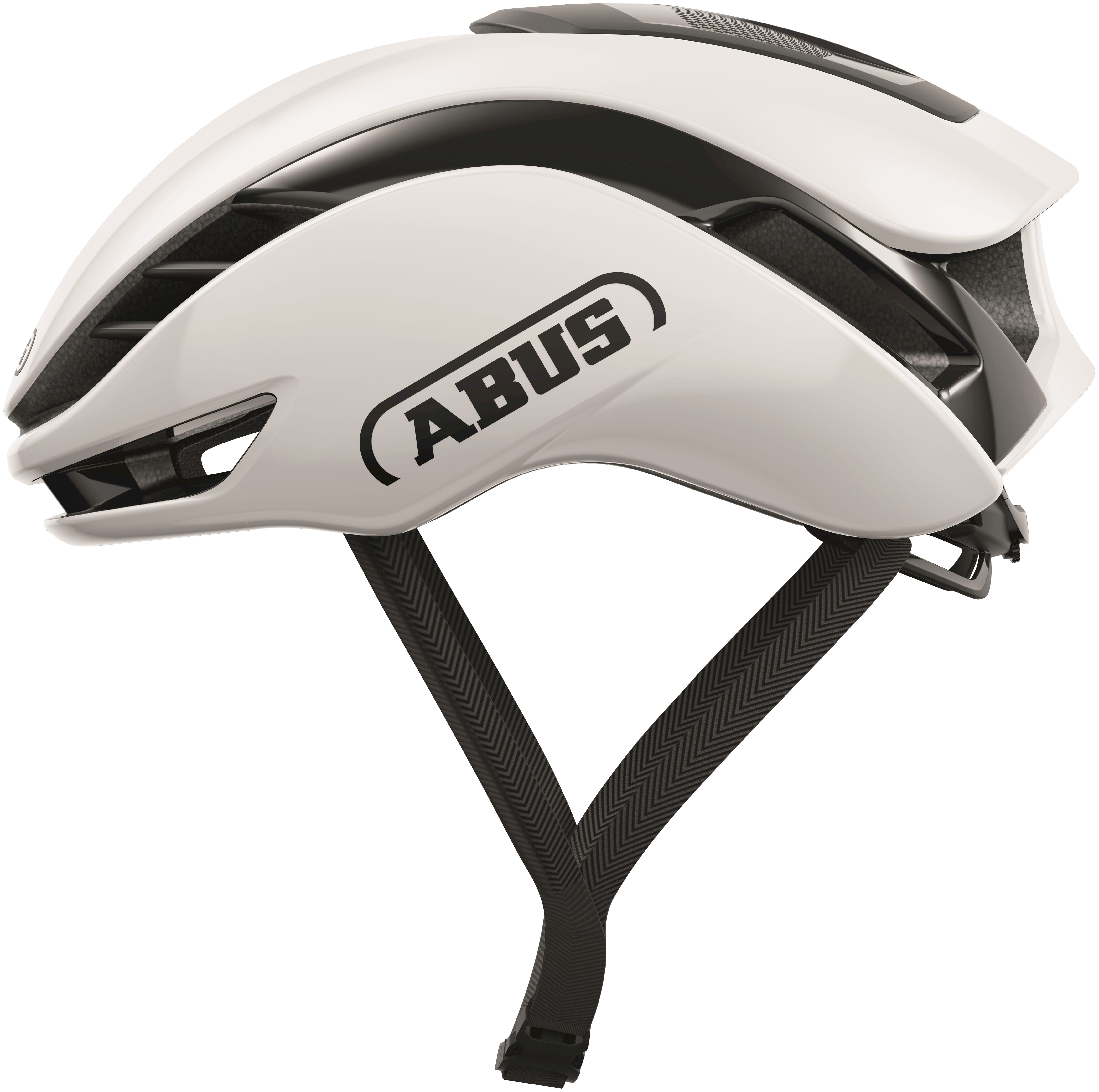 Abus helm gamechanger 2.0 shiny white m 54-58cm afbeelding