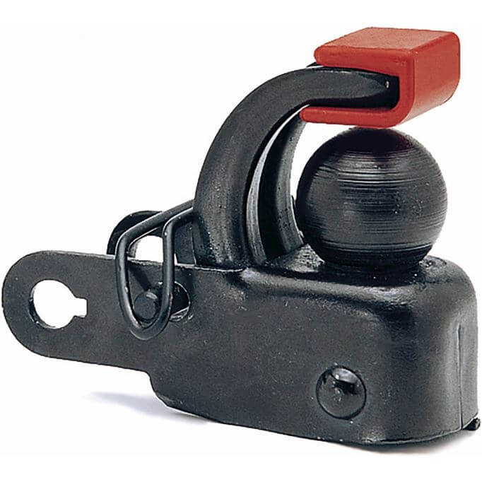 Hebie aanhangwagn koppeling f1 + zadelpen adapter afbeelding