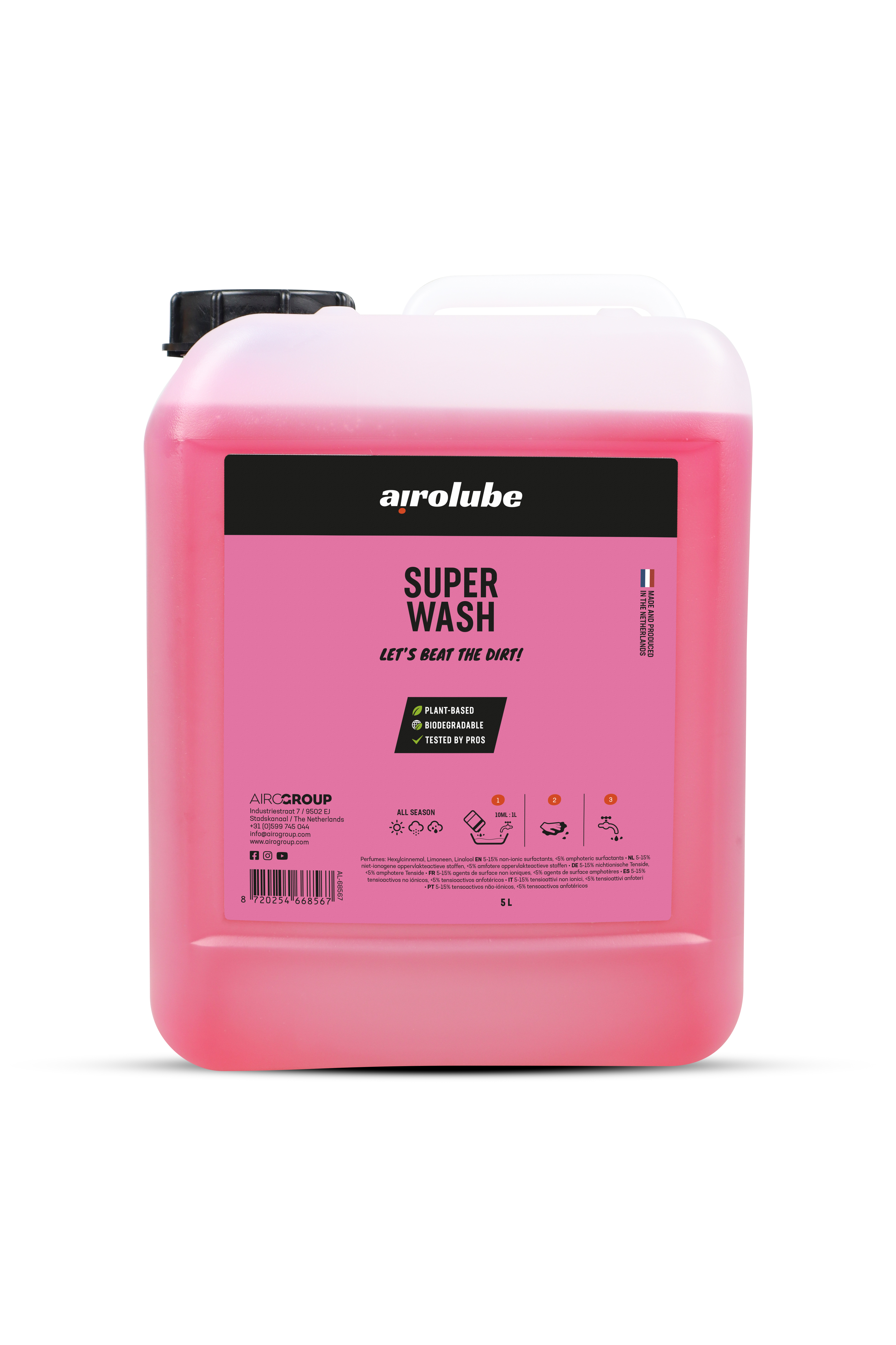 Cyclon Airolube bc0306a superwash 5l afbeelding