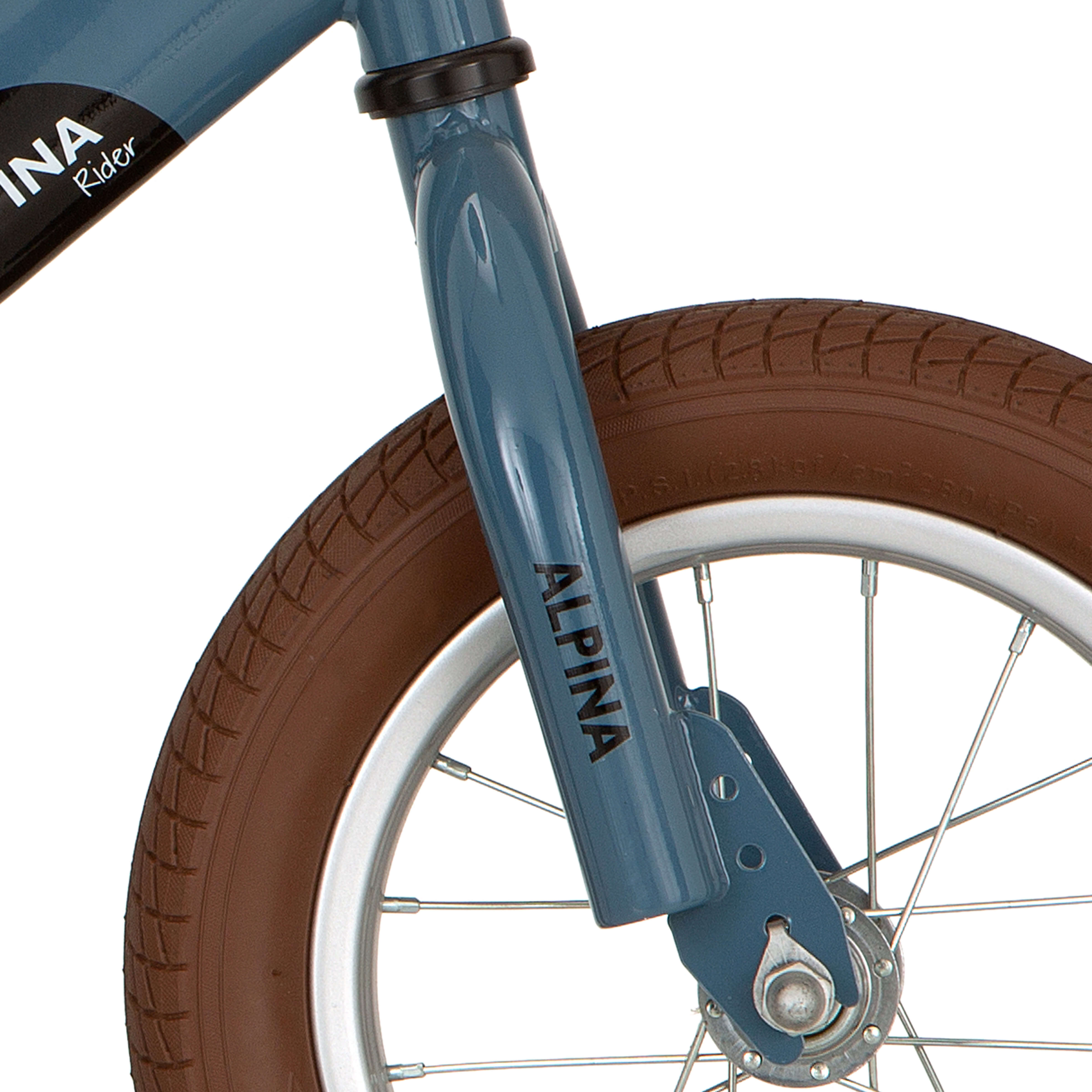 Alpina voorvork loopfiets stone blue afbeelding