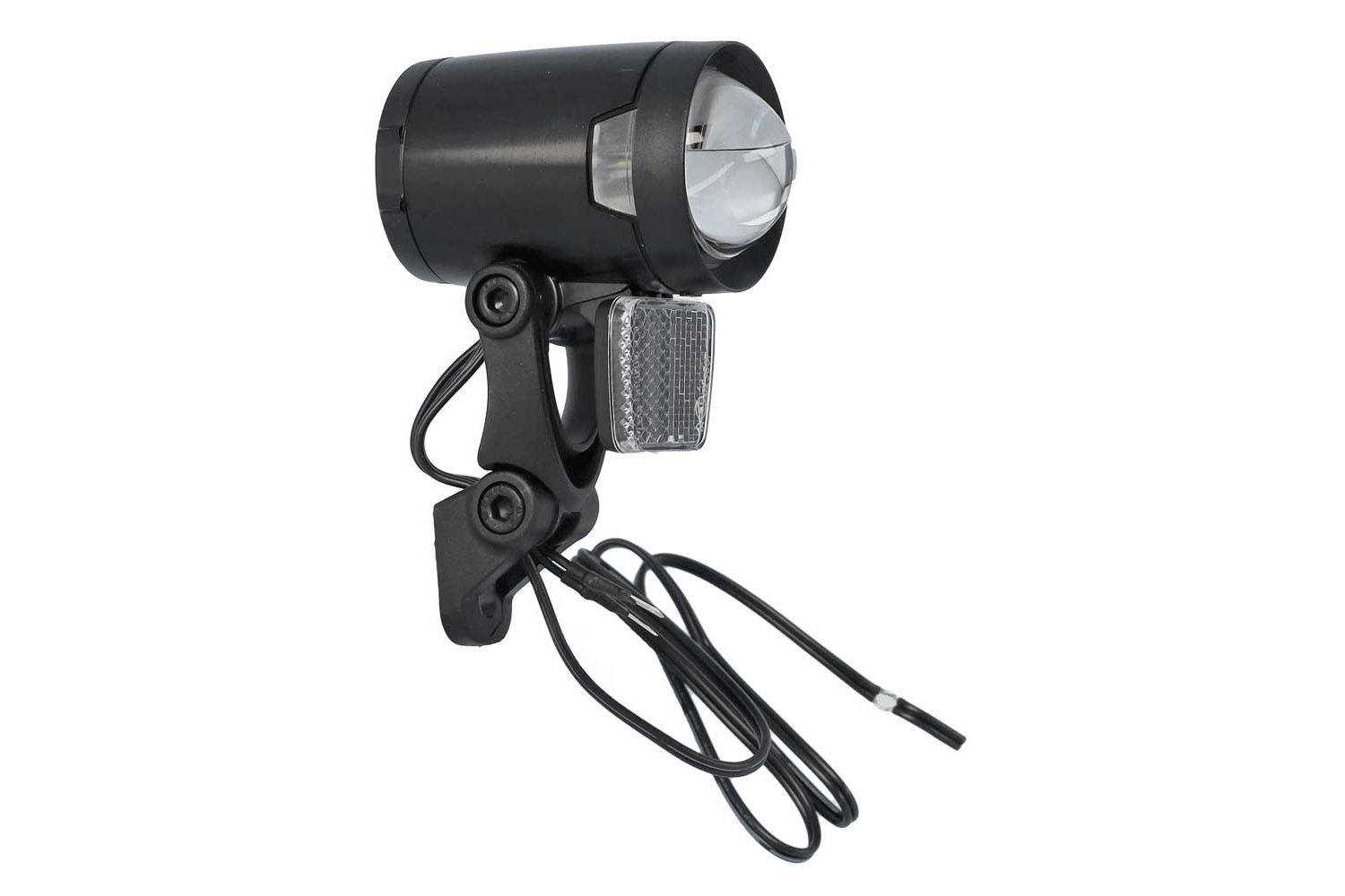 Herrmans koplamp h-black pro aan/uit dynamo
