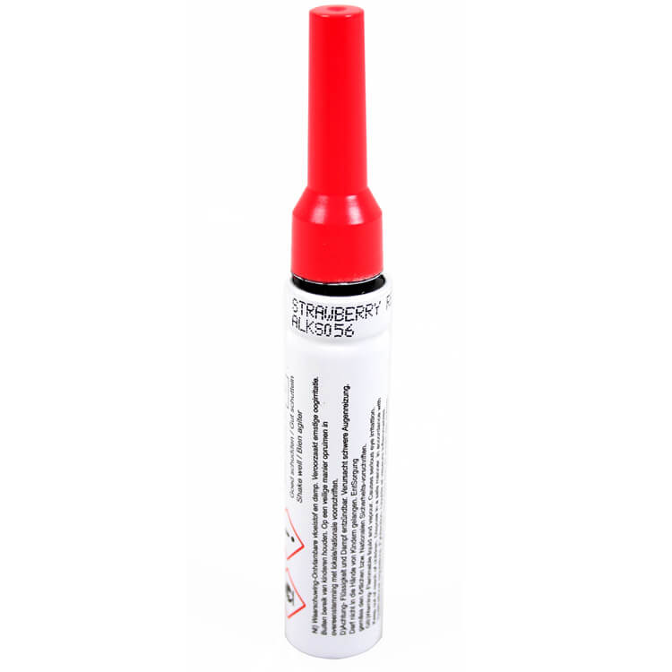 Alpina lakstift strawberry red pms2347 afbeelding