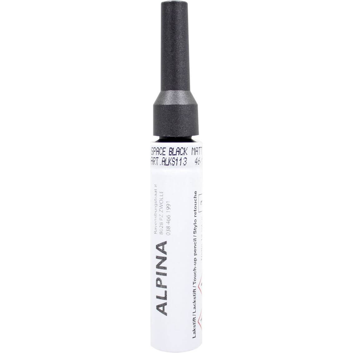 Alpina lakstift space black pms432 matt afbeelding