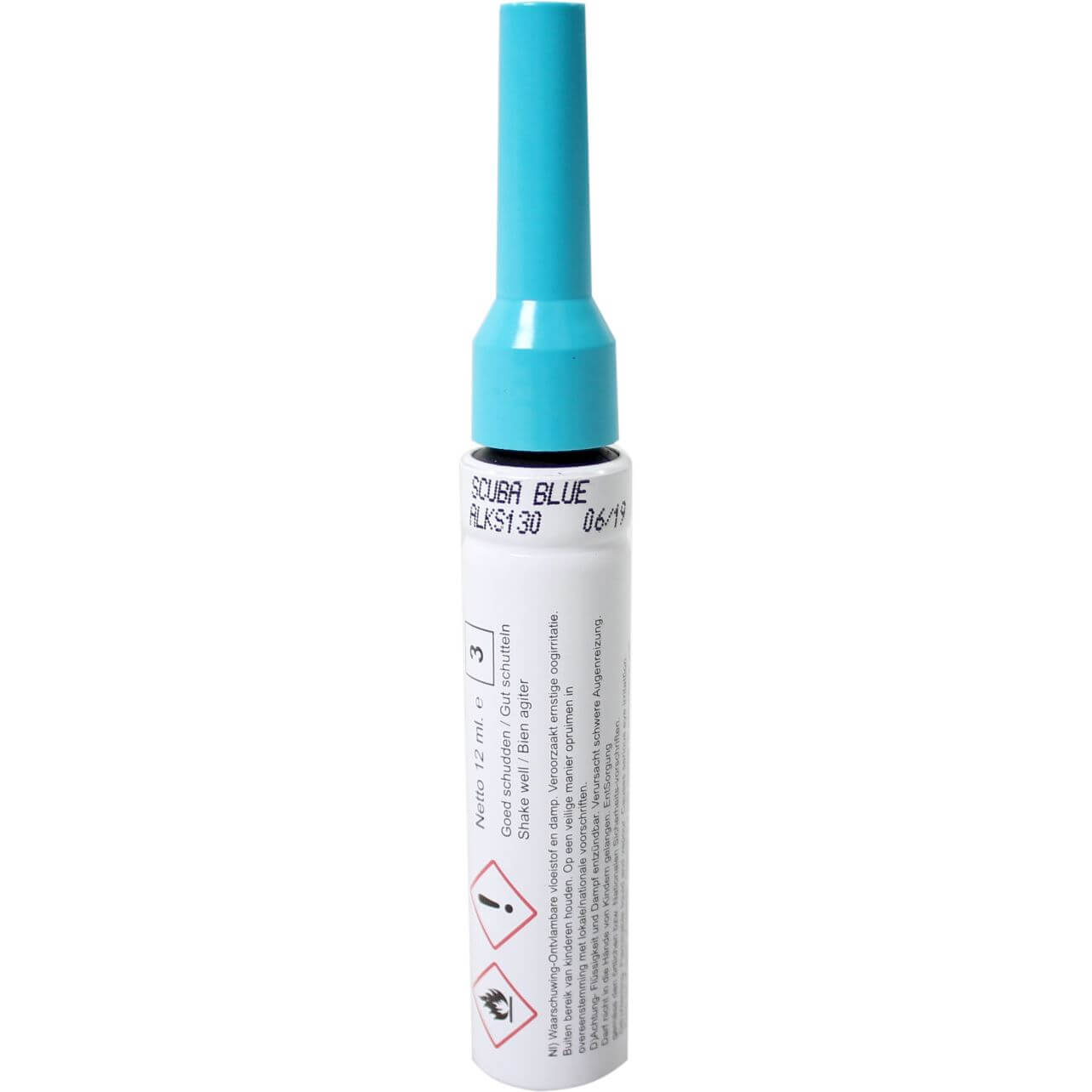 Alpina lakstift scuba blue pms3125 afbeelding