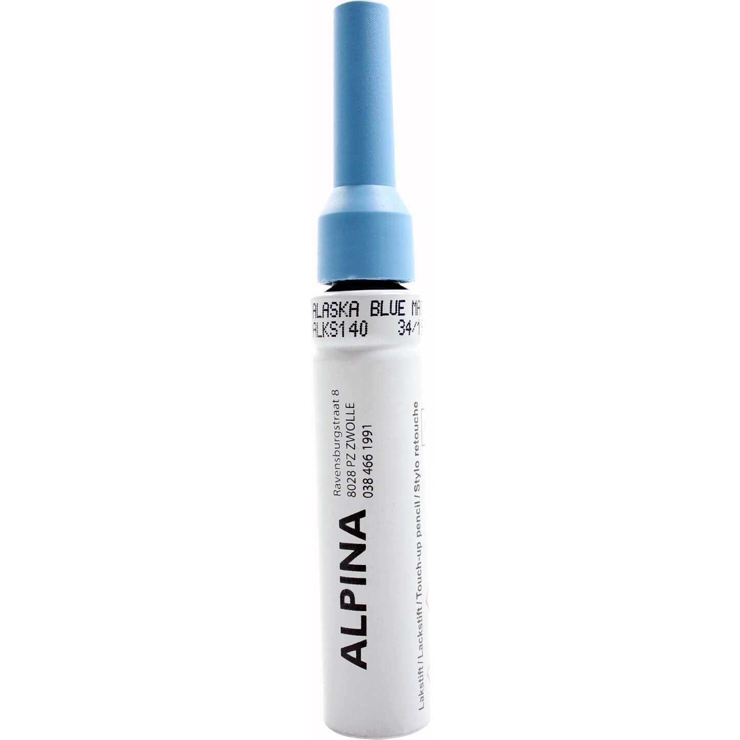 Alpina lakstift alaska blue pms284 matt afbeelding