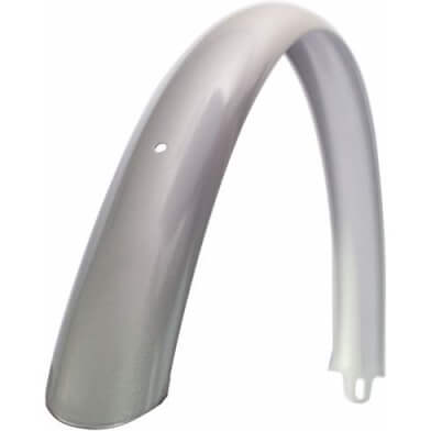 Achterspatbord 28" Transport Urban kort breed zilver afbeelding