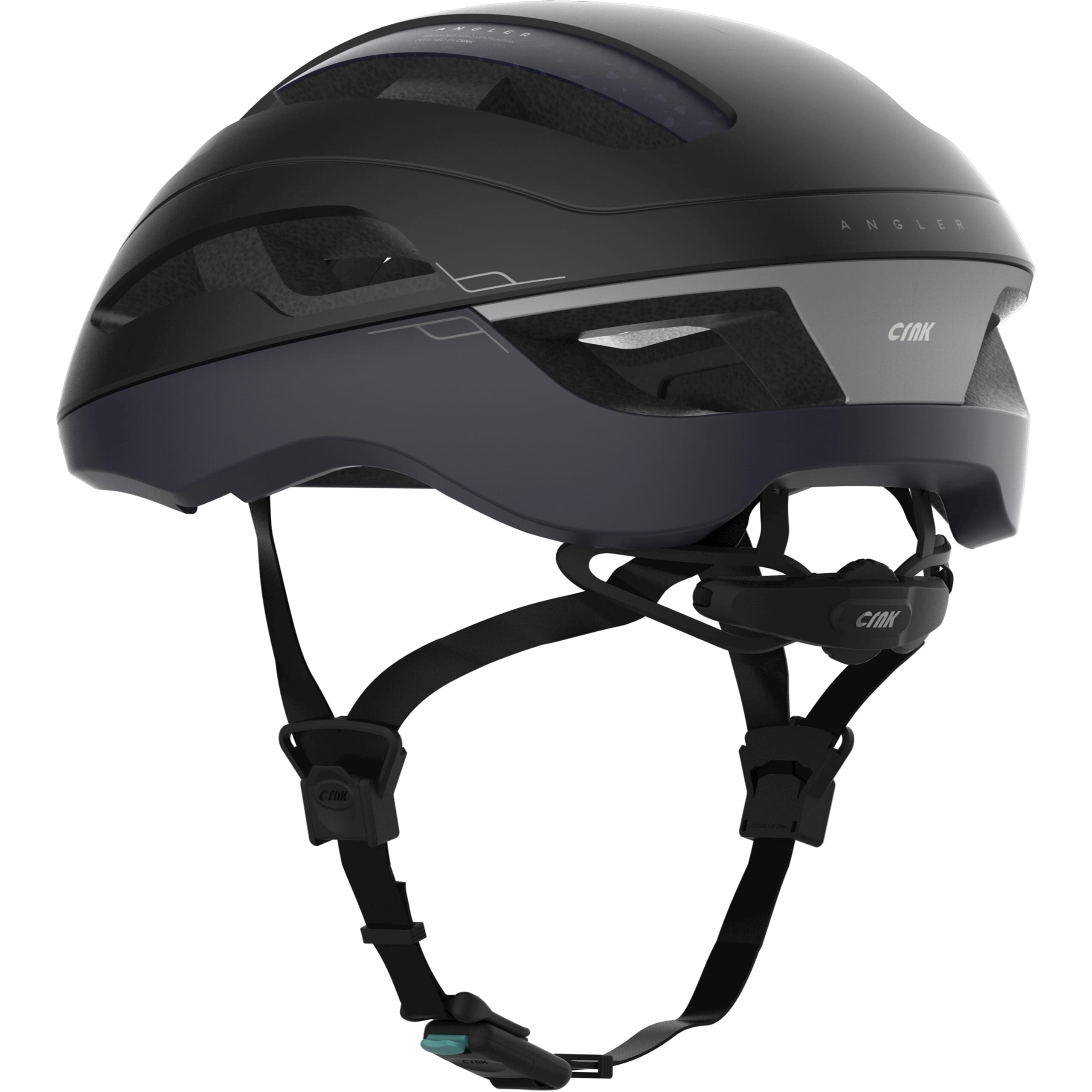 CRNK helm angler stone zwart m 53-57cm afbeelding