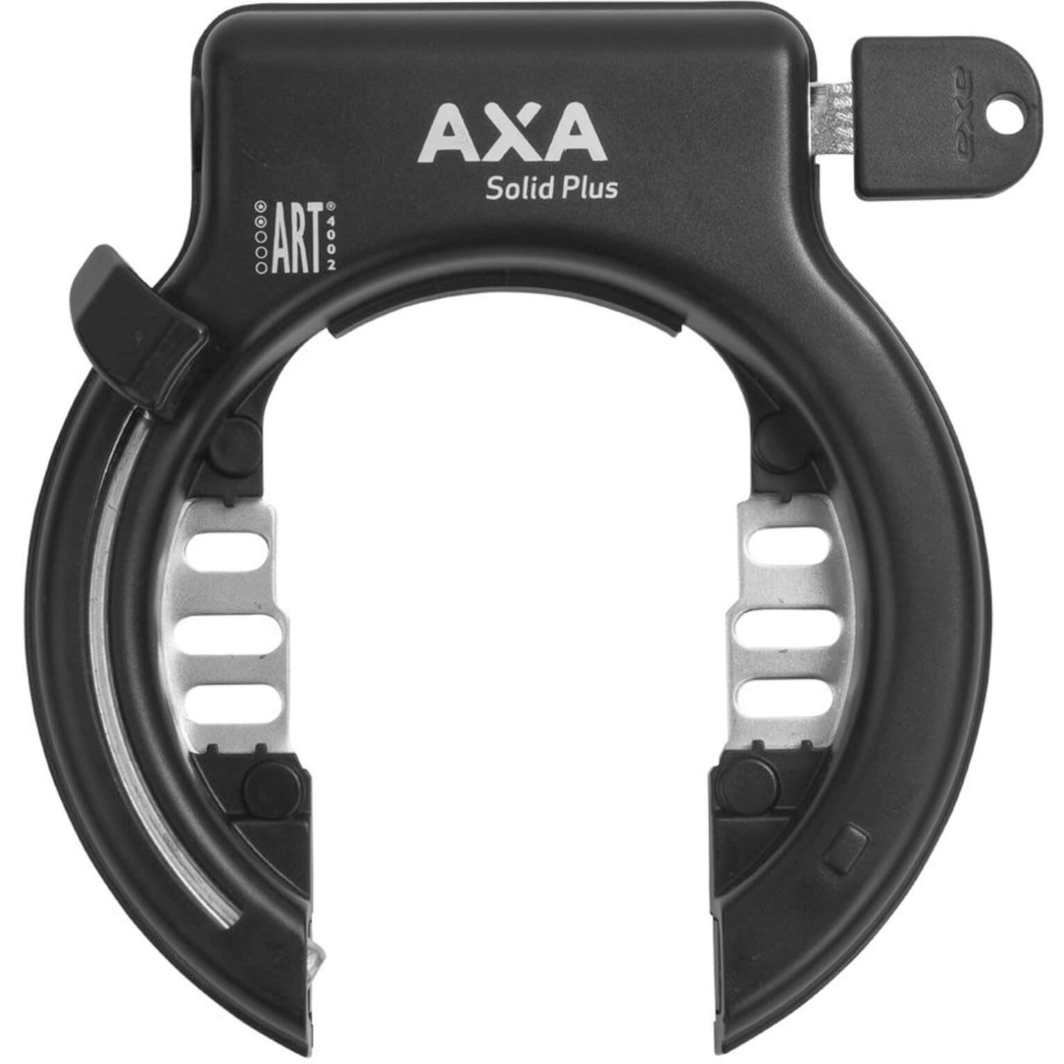 Axa solid plus zwart ringslot - art2, 11/15 beschermingsniveau afbeelding