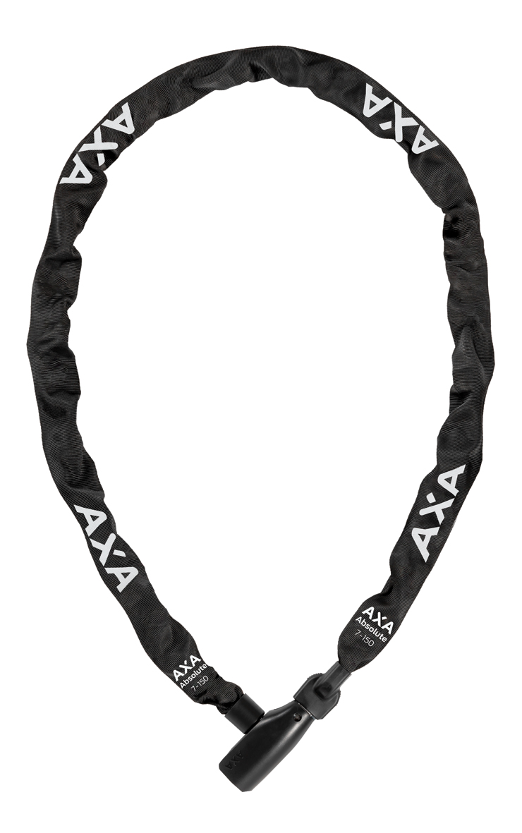 Axa absolute 7-150 kettingslot 110cm level 9 zwart afbeelding