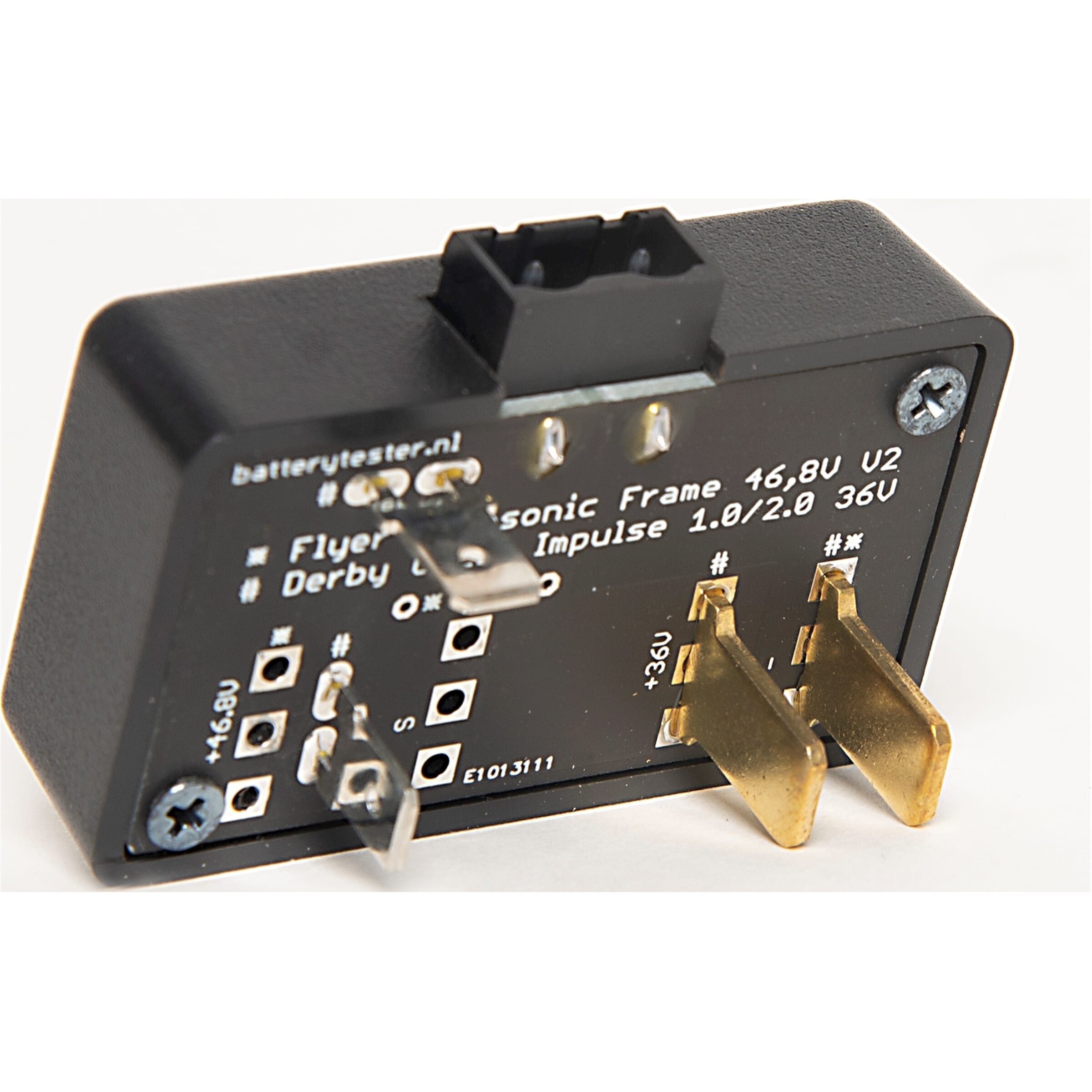 Batterytester - adapter flyer panasonic vollblut afbeelding