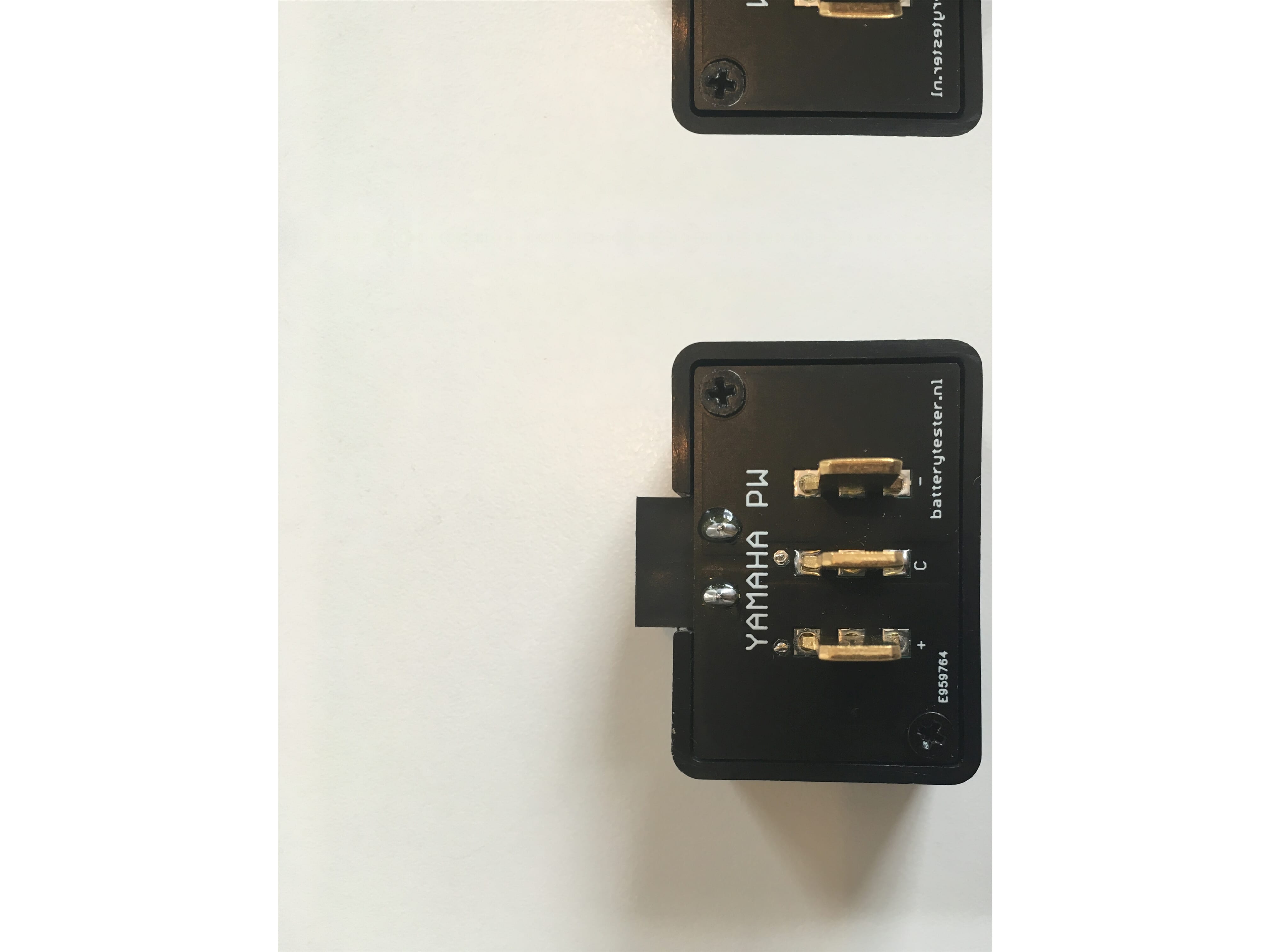 Batterytester - white label fietsaccu parts | kunststof | | afbeelding