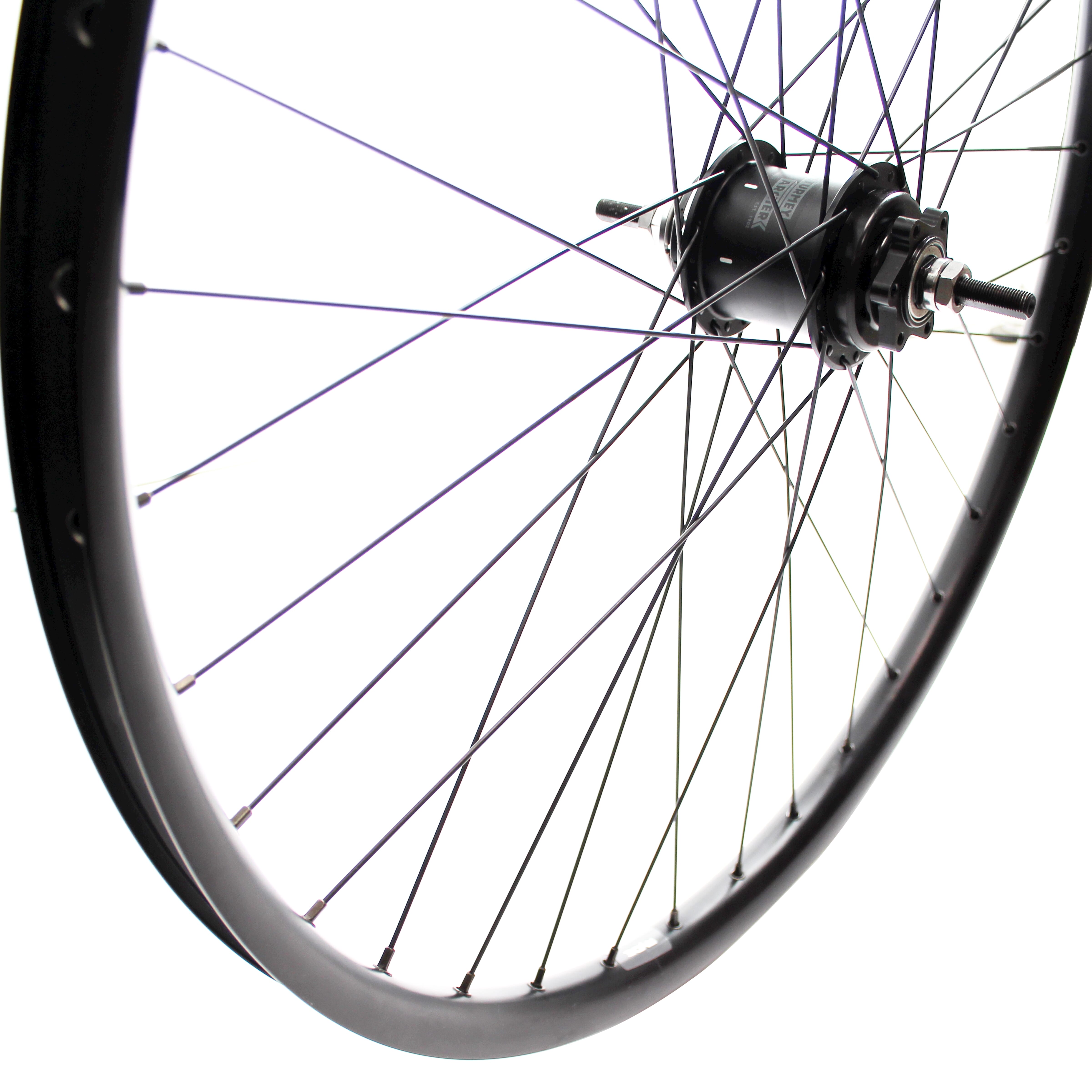 Roland achterwiel 28" 36g a2k dw velg vrijloop zwart afbeelding