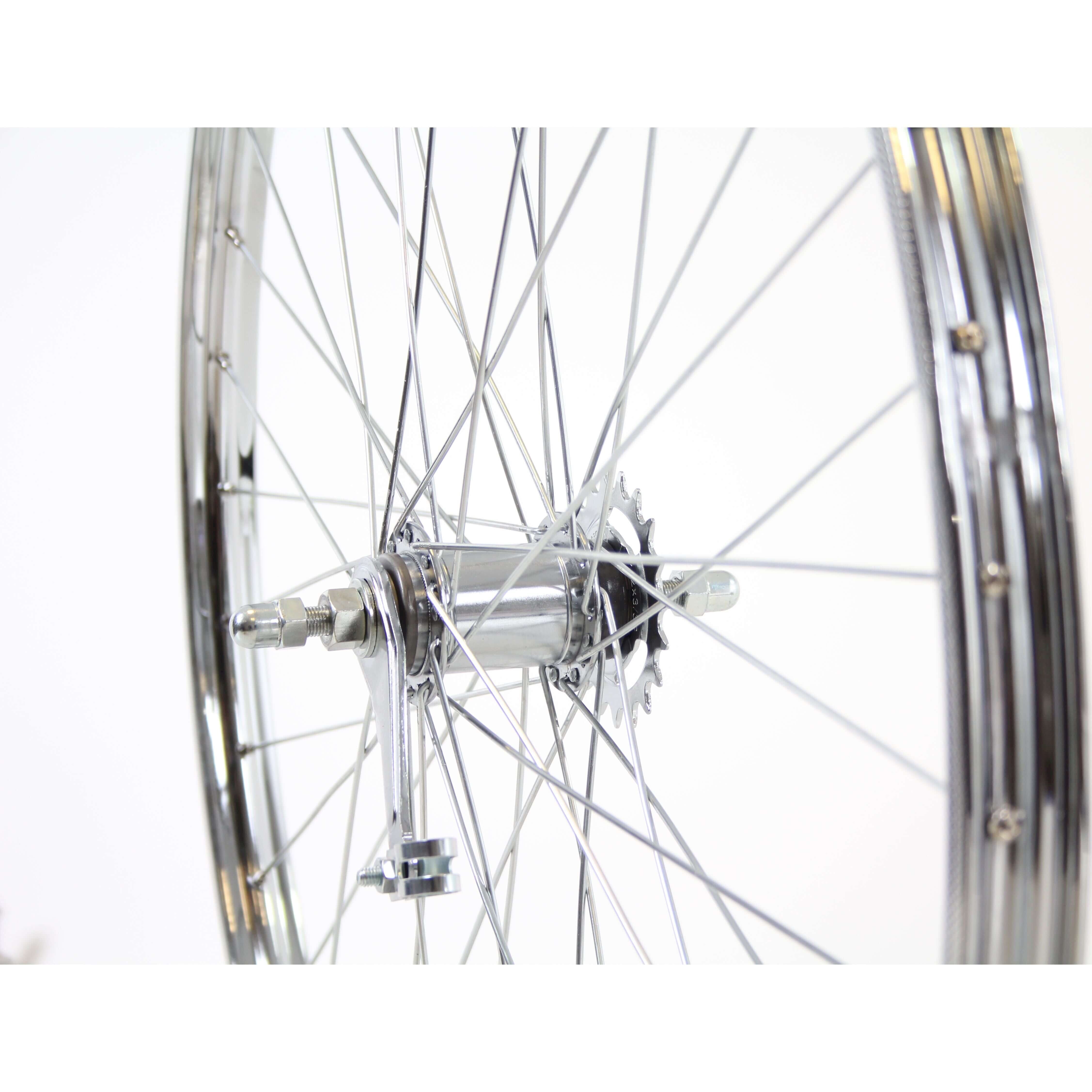 Roland achterwiel 28 x 1 3/8 shim hl32 alu velg rvs spk afbeelding