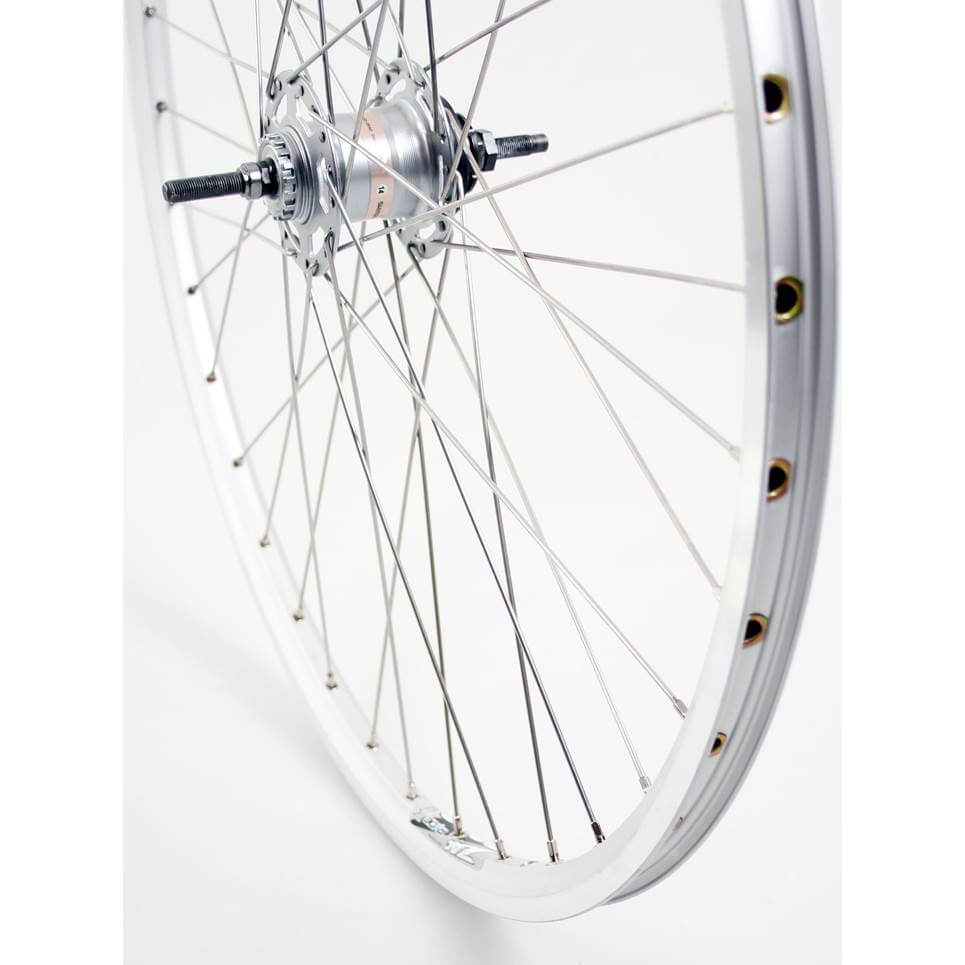 Roland achterwiel 28 nexus 3 rb zac2000 zilver rvs spk afbeelding