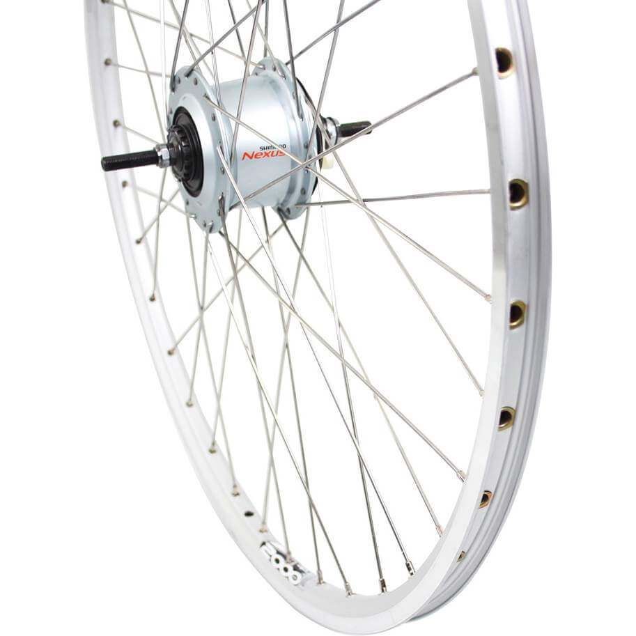 Roland achterwiel 28 nexus 8 rb zac2000 zilver rvs spk afbeelding
