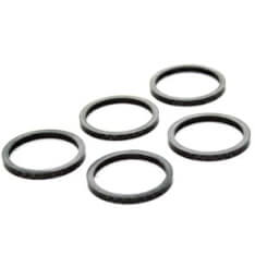 Hzb spacers 28.6 mm 1-1/8 inch oversized 3 mm carbon 5 stuks 6500030 afbeelding