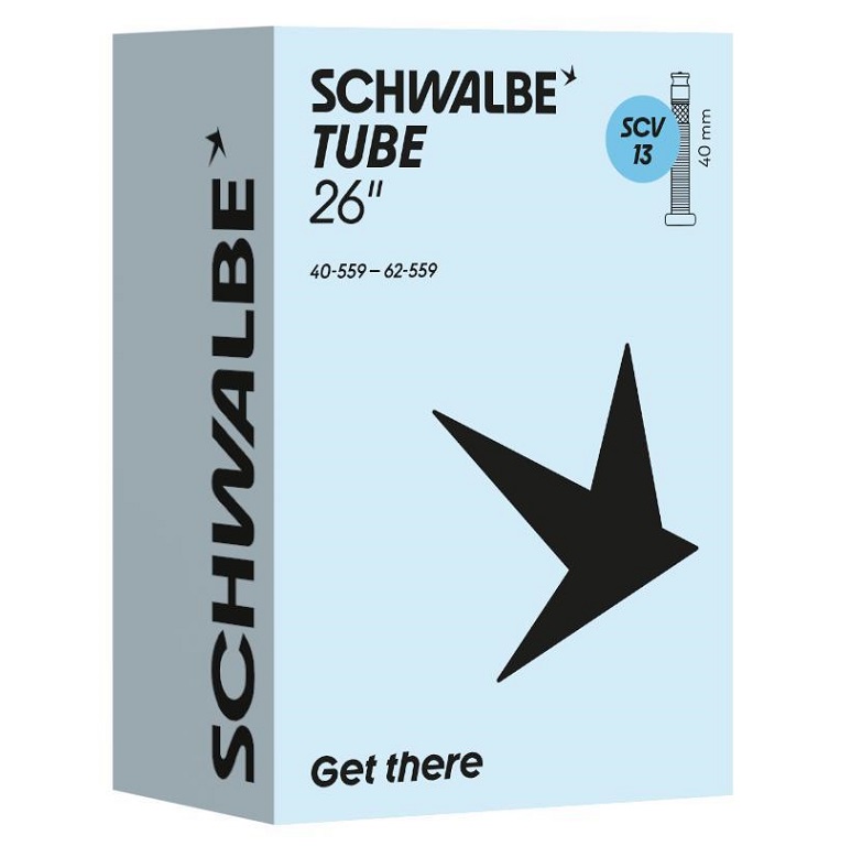 Schwalbe binnenband scv13 26 inch 40/62-559 clik valve 40mm afbeelding