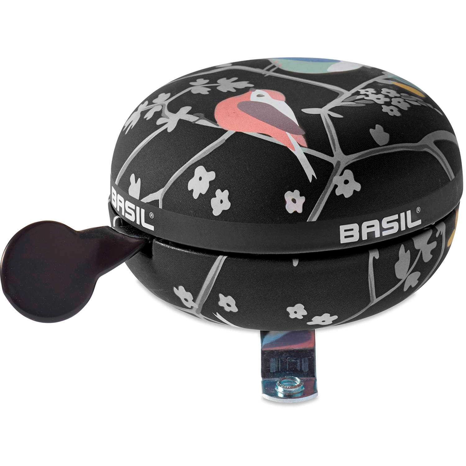 Basil wanderlust - fietsbel - 80 mm - zwart afbeelding