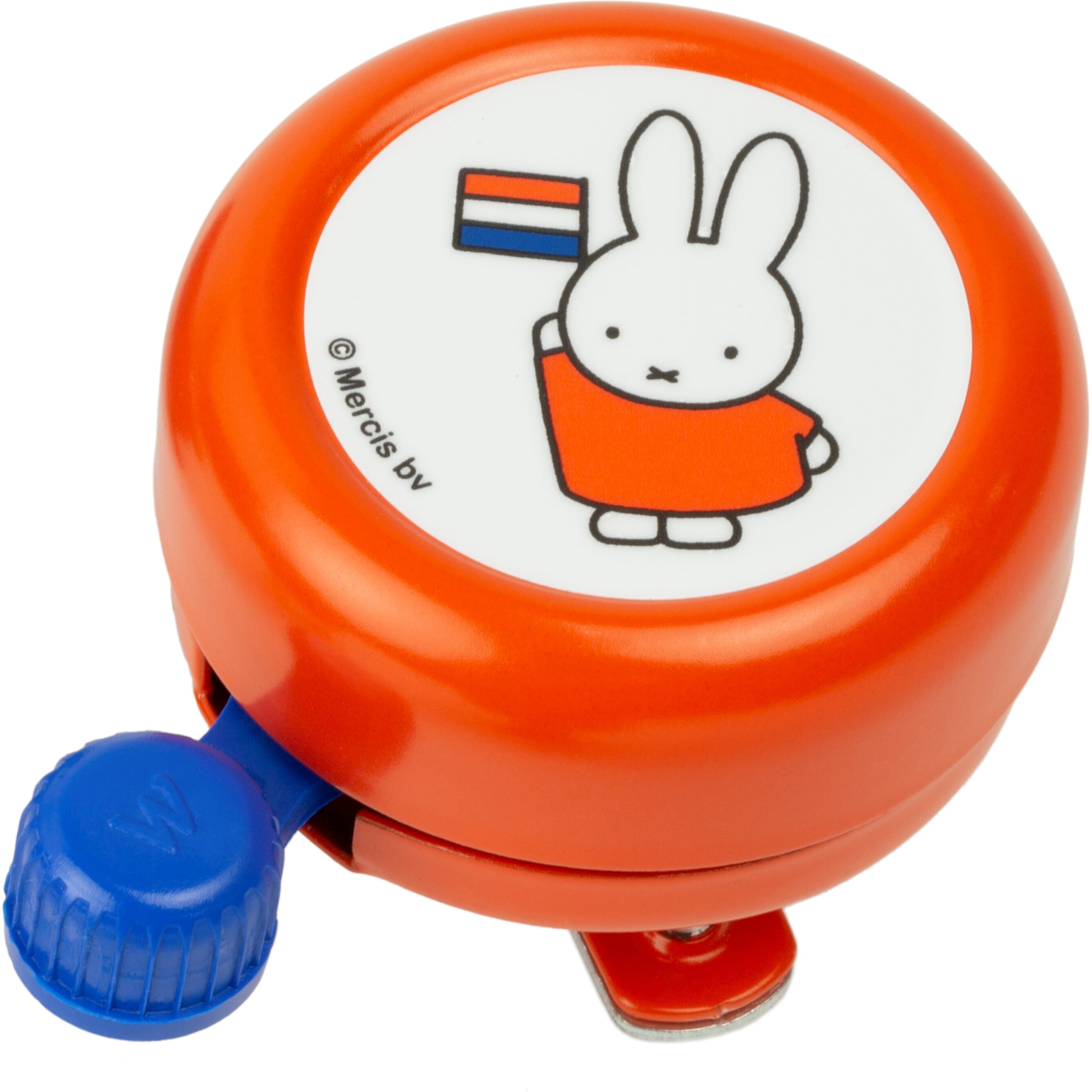 Widek bel nijntje "oranje met vlag" (op kaart) afbeelding
