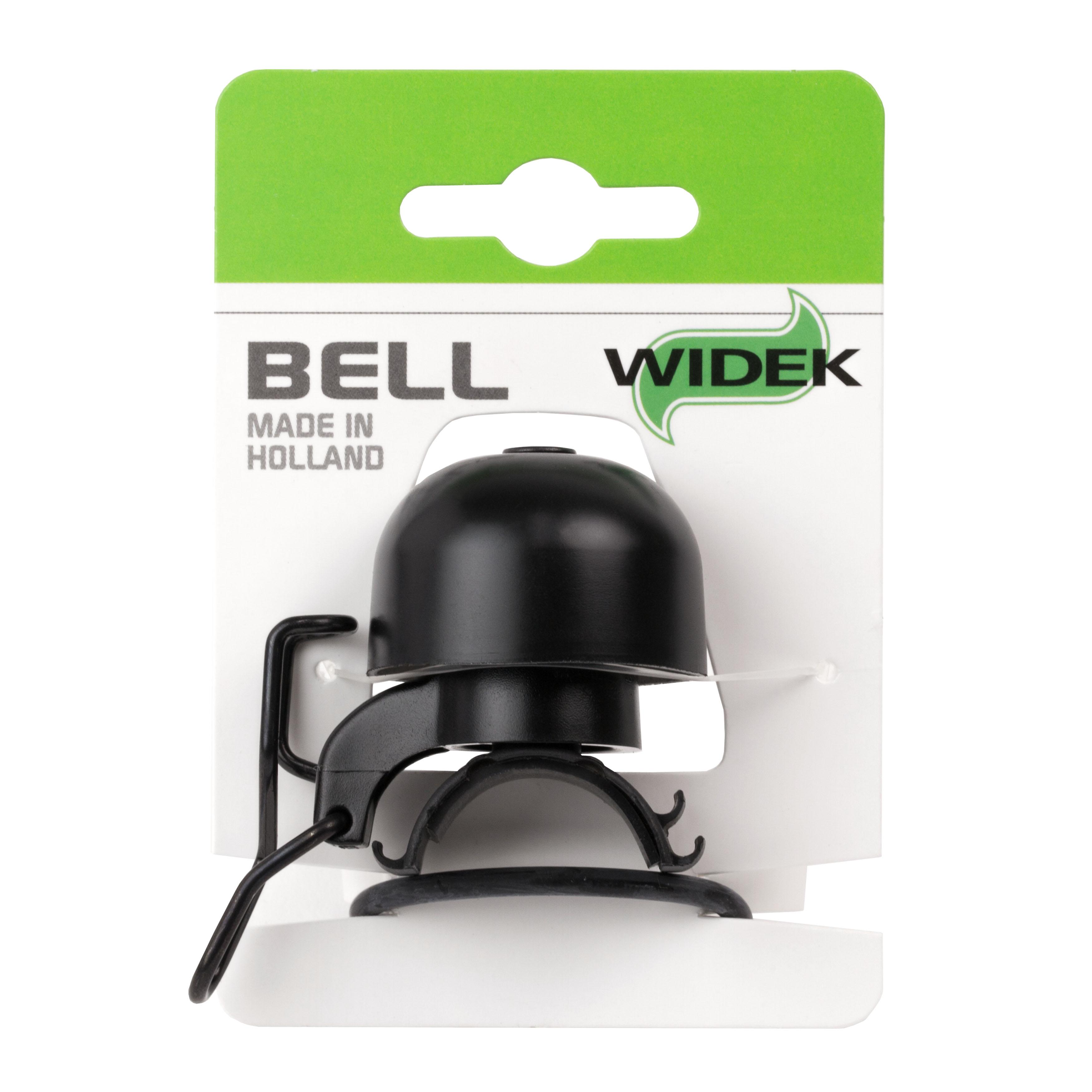 Widek bel paperclip mini xxl "all black" elastiek op kaart afbeelding