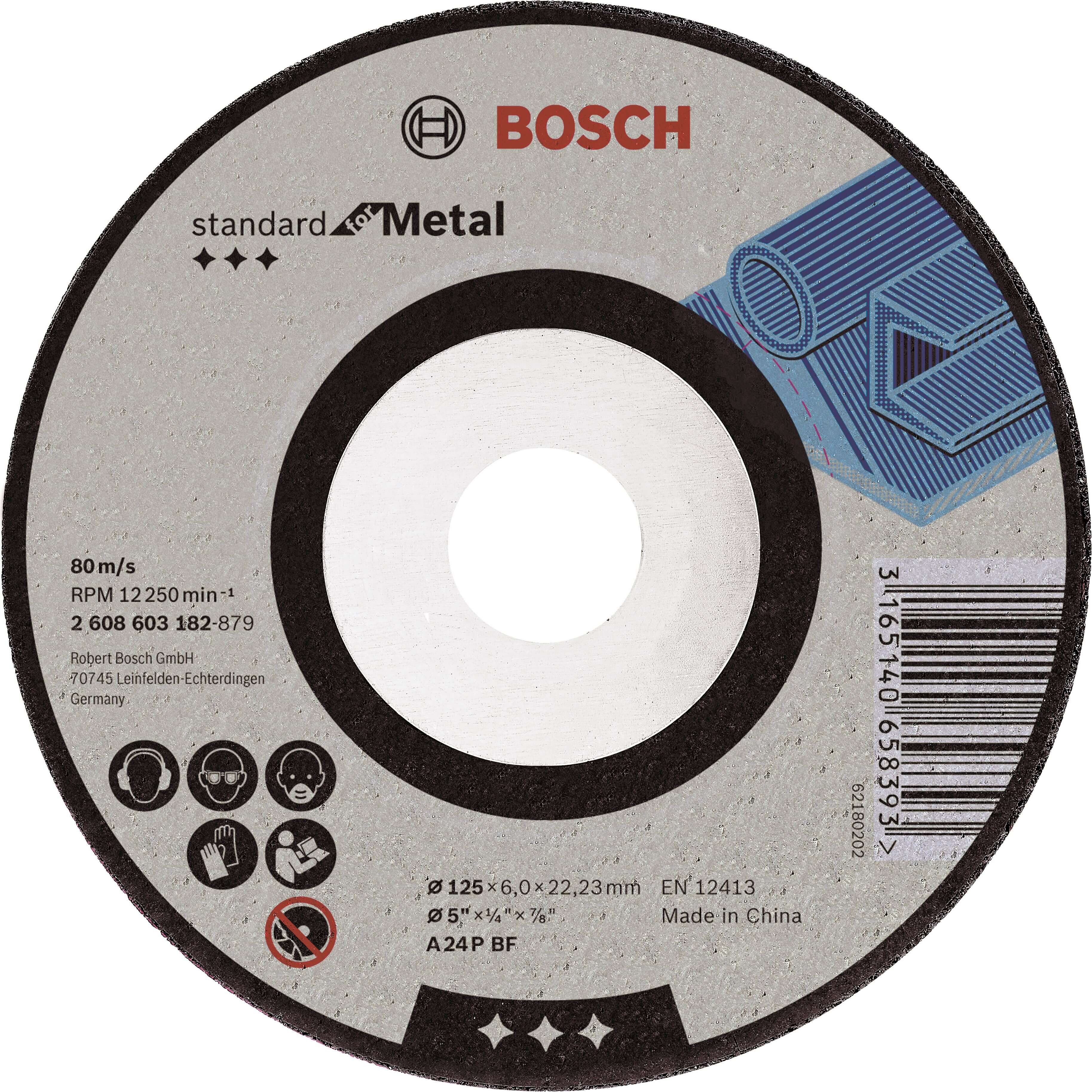 Bosch prof afbraamschijf gebogen 125 mm afbeelding
