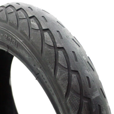 Deli Tire buitenband sa-206 12 1 2 x 2 1 4 zw afbeelding
