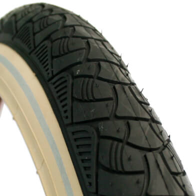 Deli Tire buitenband sa-238 24 x 2.125 zw creme refl afbeelding